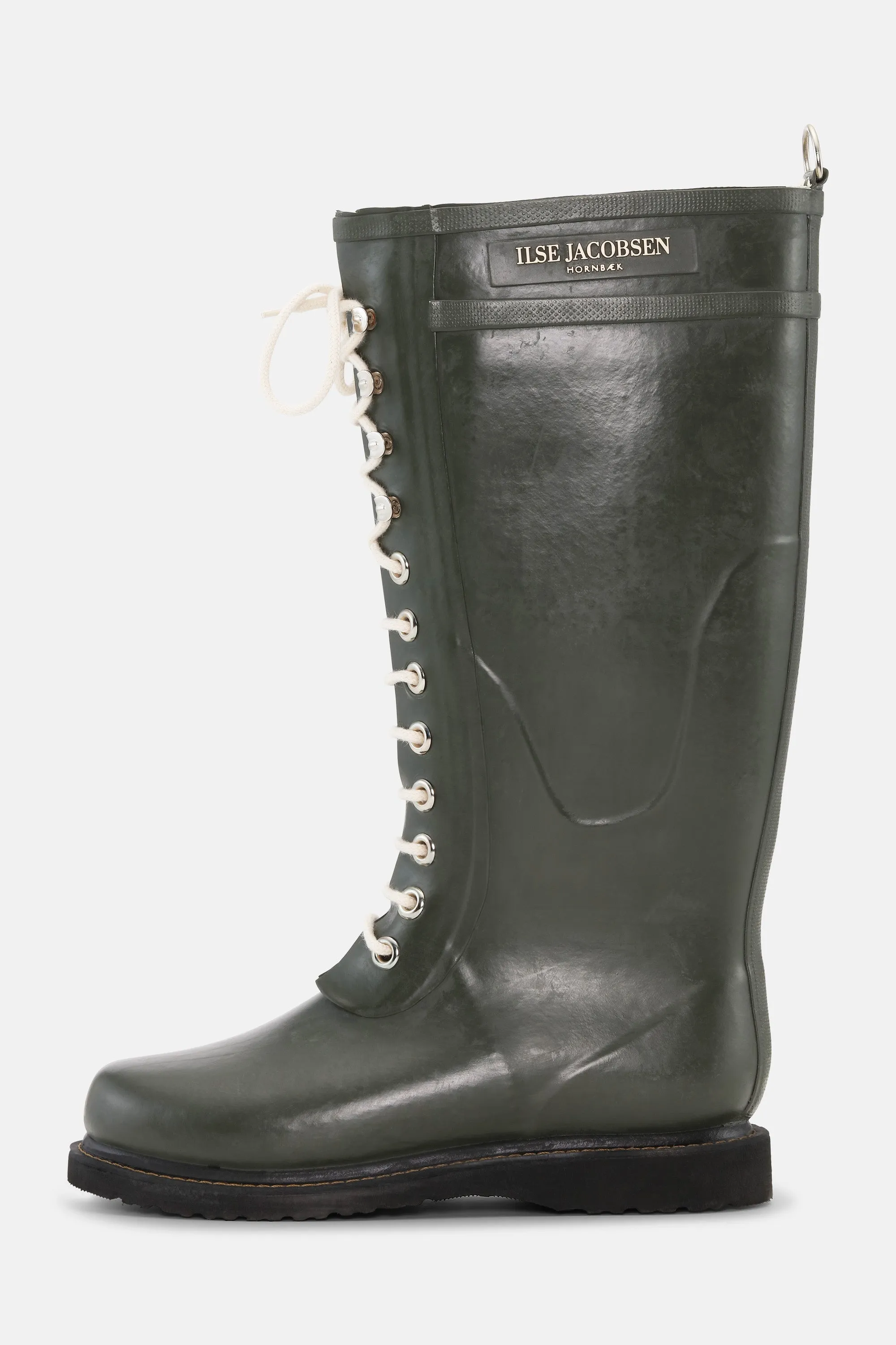 Long Rubber Boots - Army sold by Ilse Jacobsen product image thumbnail 2