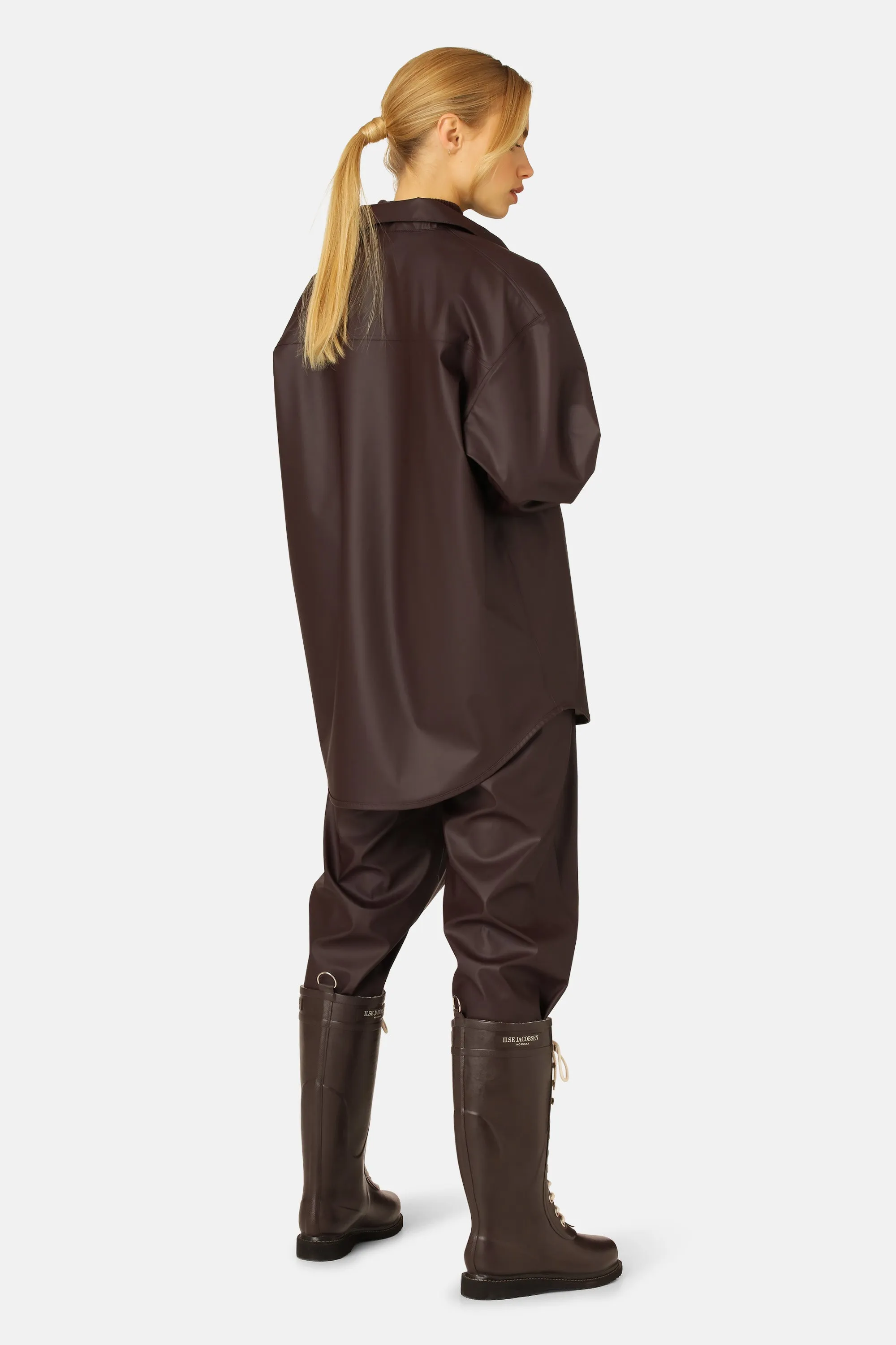 Long Rubber Boots - Ganache sold by Ilse Jacobsen product image thumbnail 3