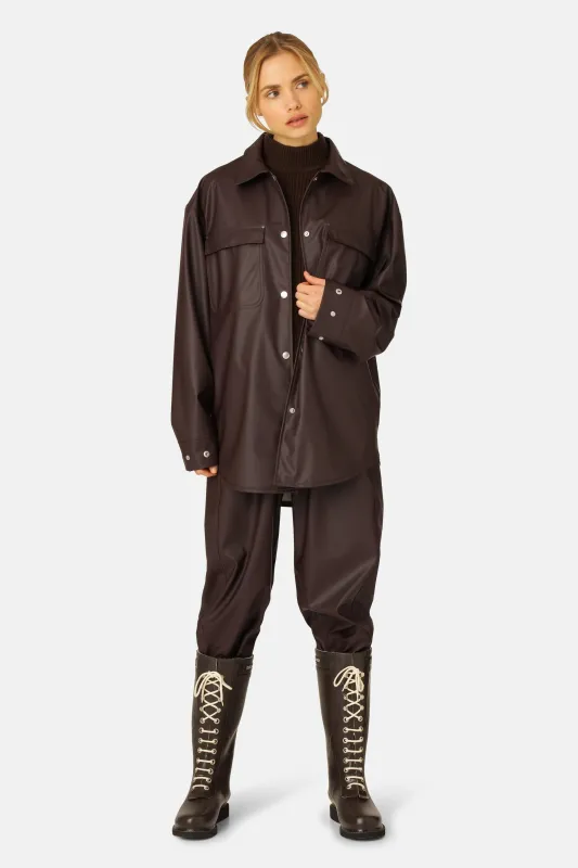 Long Rubber Boots - Ganache sold by Ilse Jacobsen