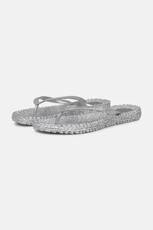 Flip-flops Glitter - Silver sold by Ilse Jacobsen