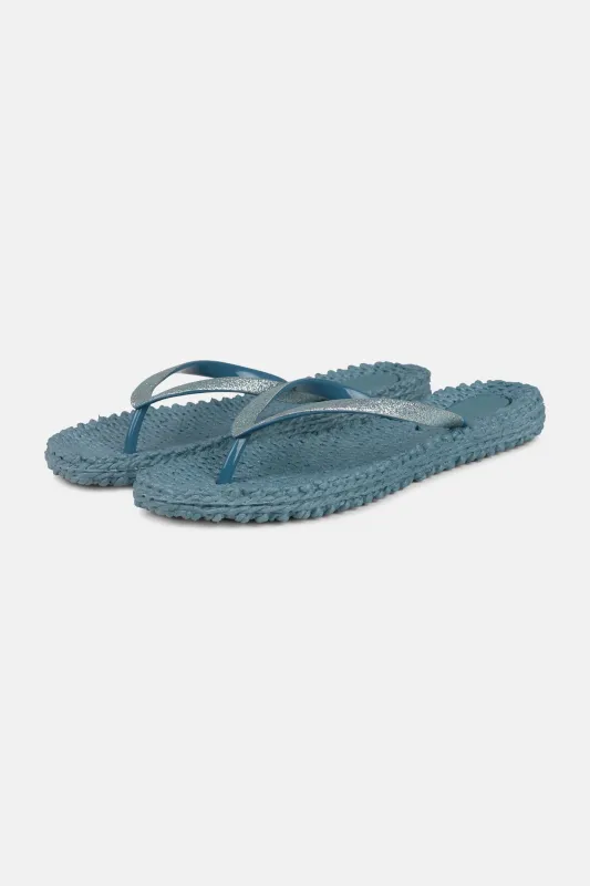 Flip-flops Glitter - Lichen Blue sold by Ilse Jacobsen