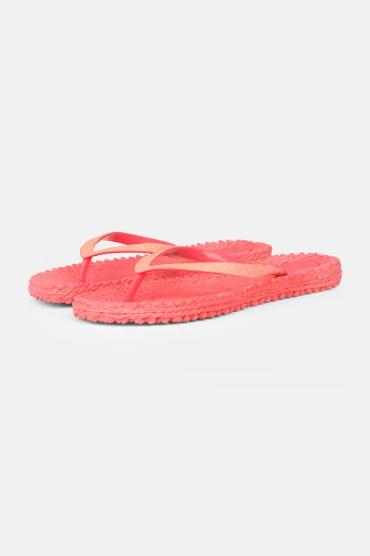 Flip-flops Glitter - Indian Red sold by Ilse Jacobsen