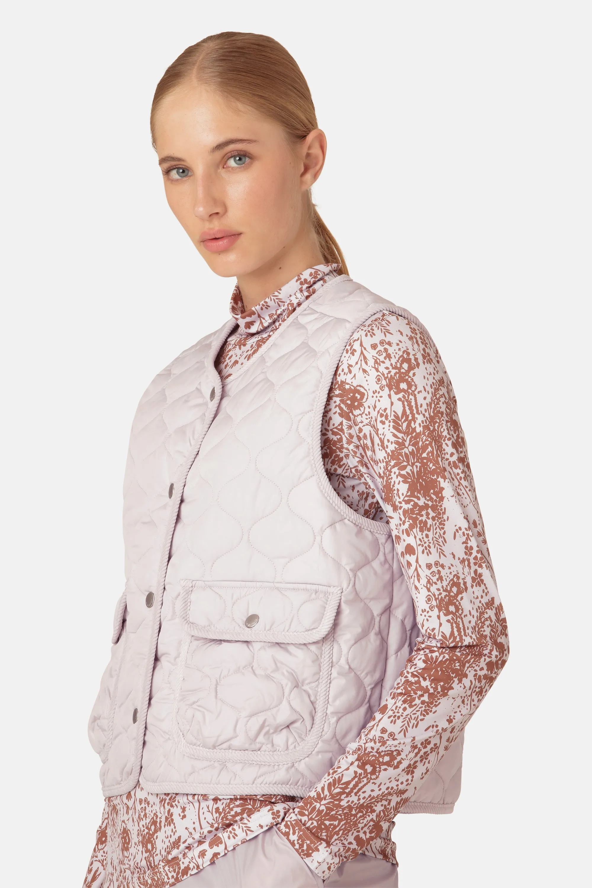 Quilt Vest - Concrete sold by Ilse Jacobsen product image thumbnail 2