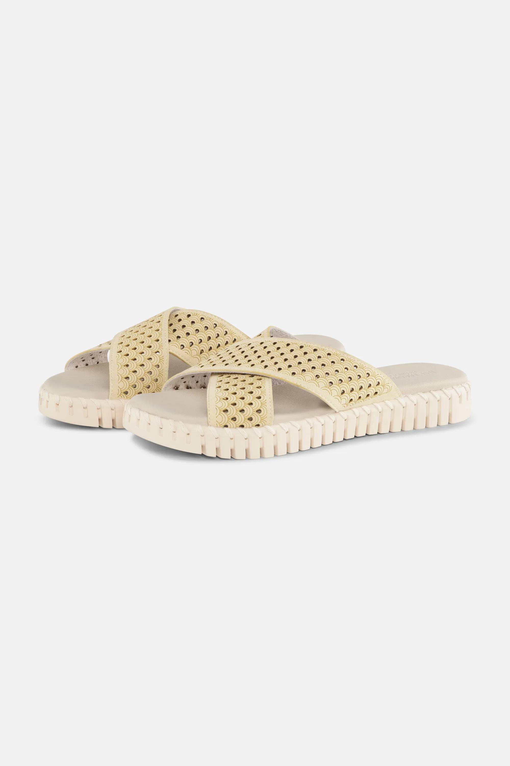 Sandals - Double Cream sold by Ilse Jacobsen