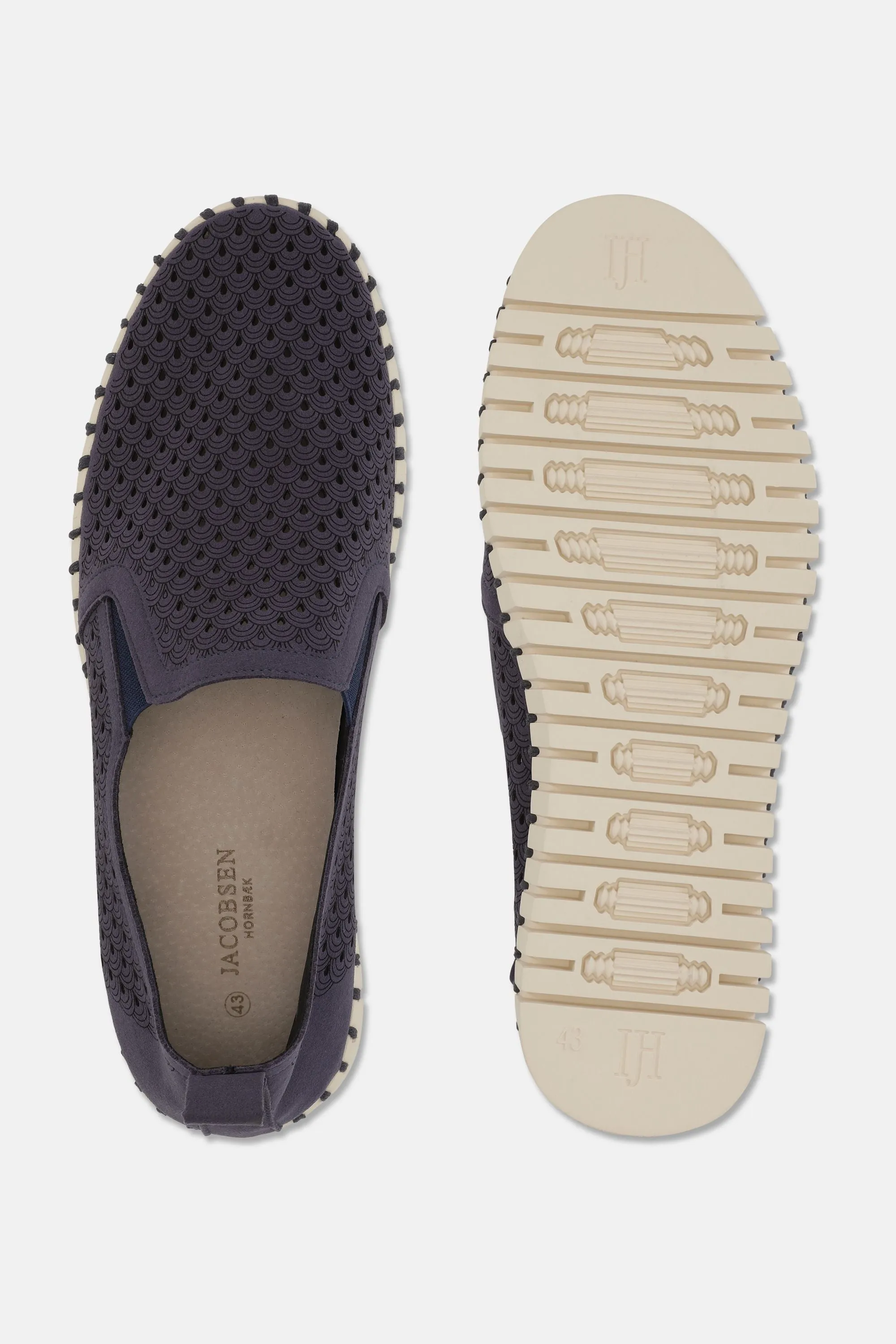 Men’s Comfort Shoes - Navy sold by Ilse Jacobsen product image thumbnail 4