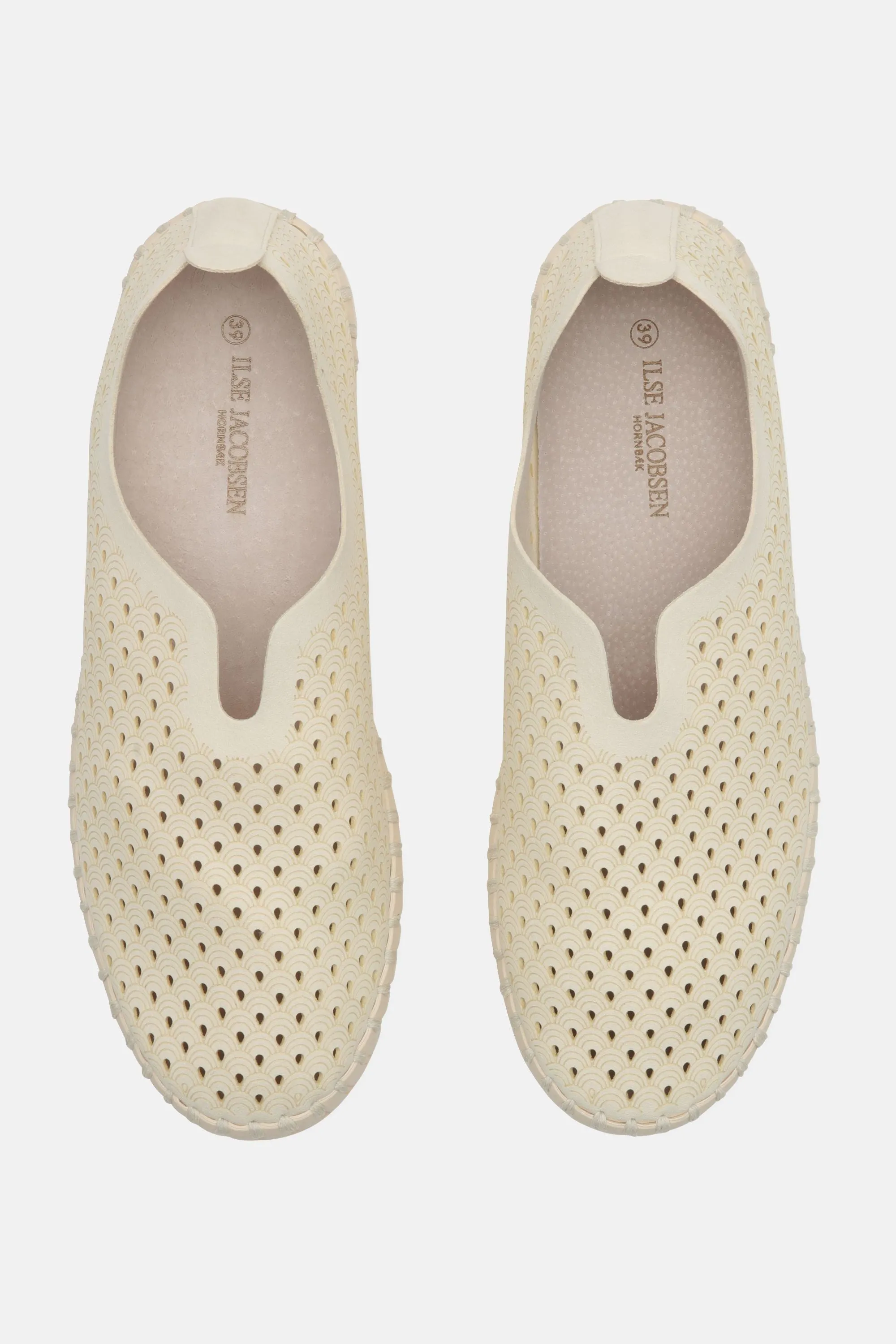 Platform Tulip Flats - Milk Creme sold by Ilse Jacobsen product image thumbnail 3