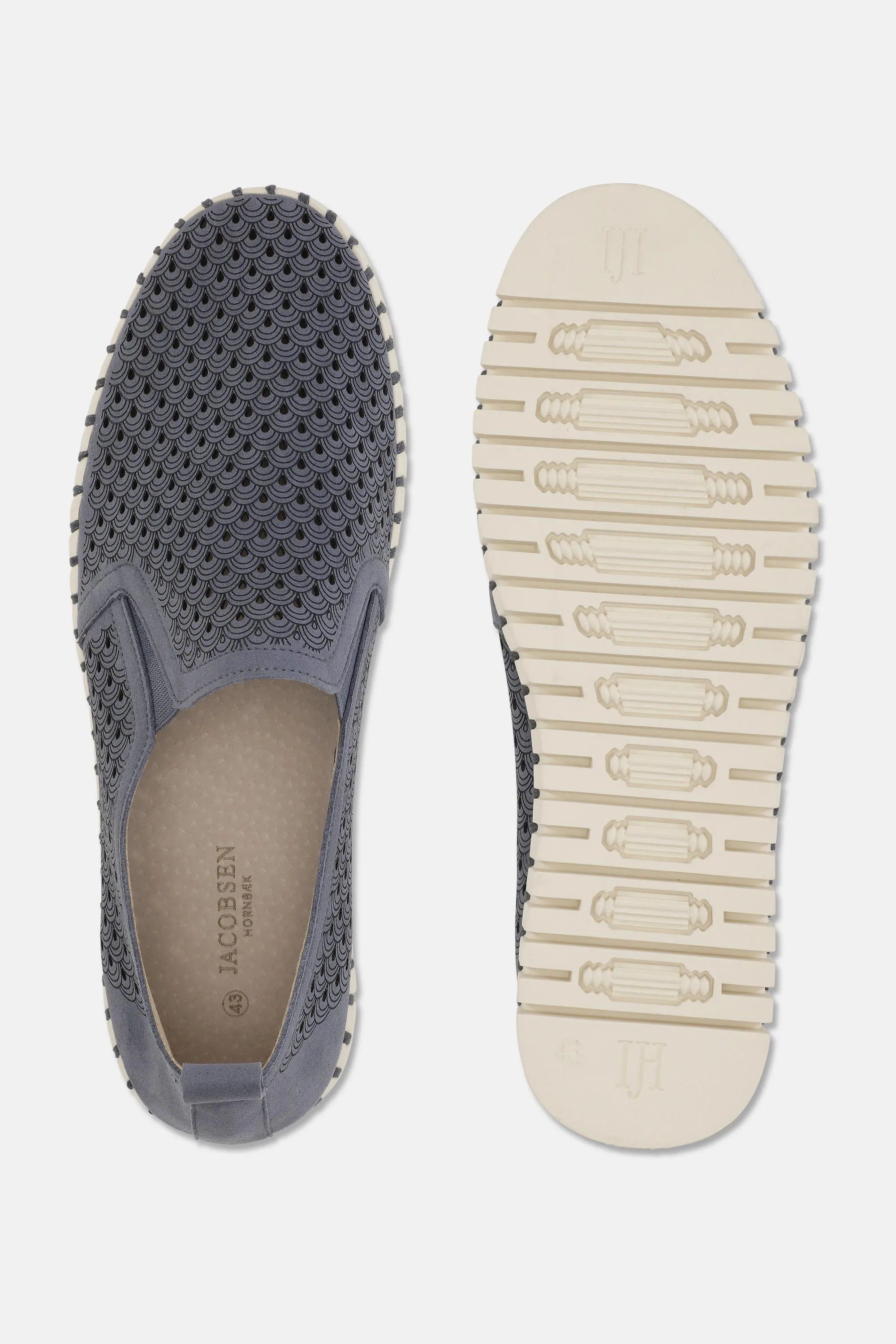 Men’s Comfort Shoes - Grey Blue sold by Ilse Jacobsen product image thumbnail 4