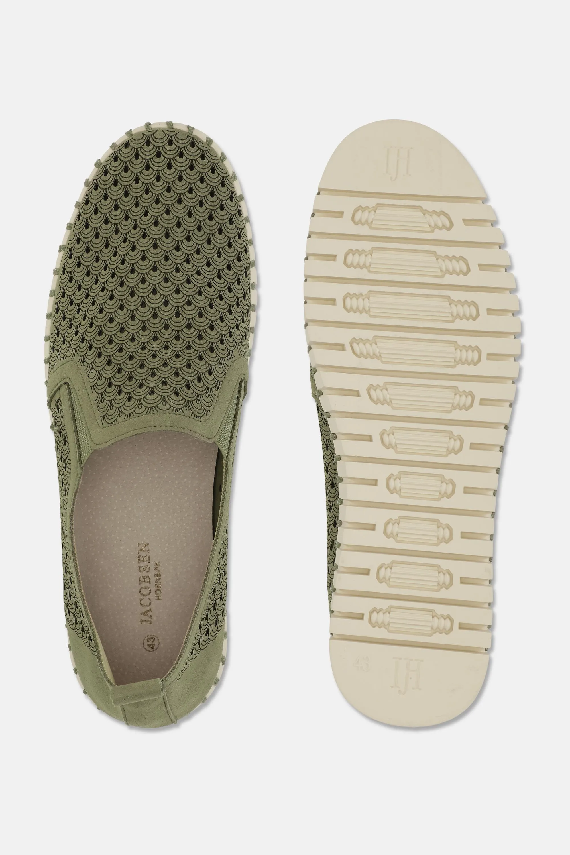 Men’s Comfort Shoes - Army sold by Ilse Jacobsen product image thumbnail 4