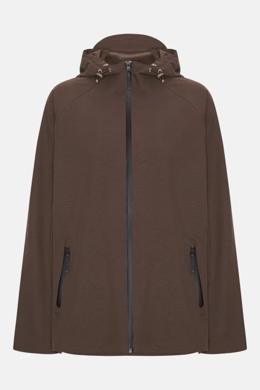 Rain Jacket - Chocolate Brown sold by Ilse Jacobsen
