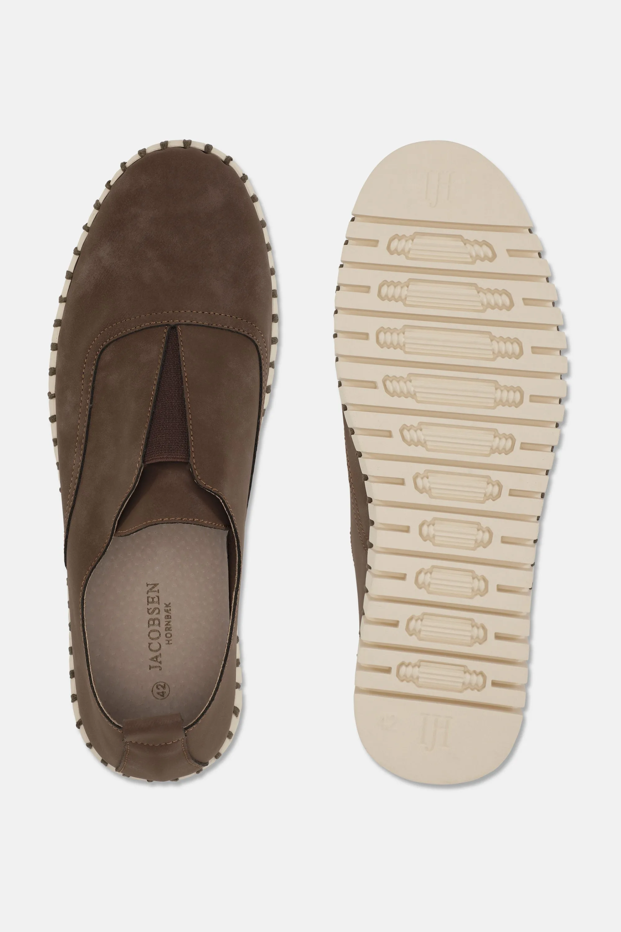 Men’s Comfort Shoes - Brown Pearled Ivory sold by Ilse Jacobsen product image thumbnail 4