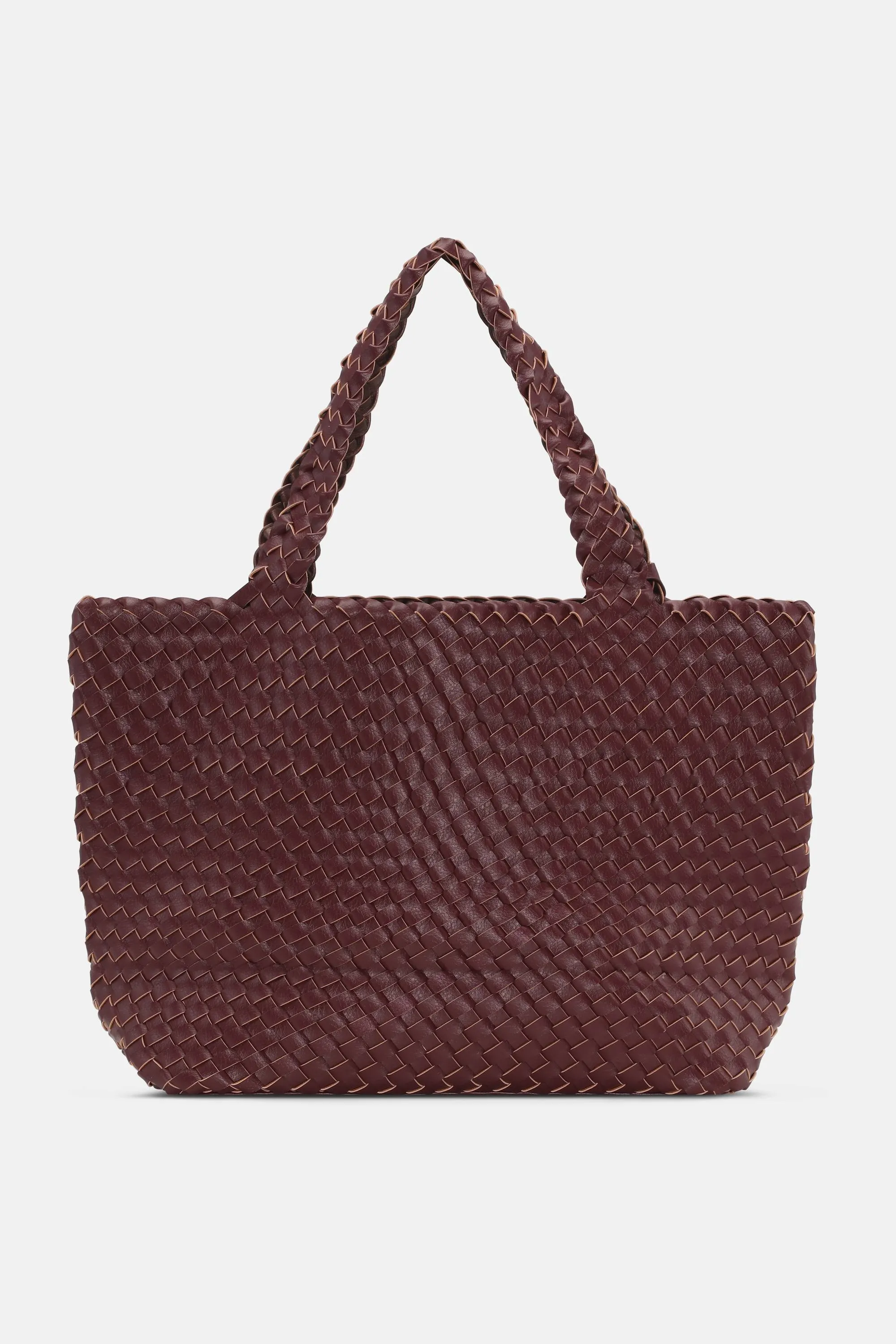 Tote Bag Braided - Maroon Banner Ebony sold by Ilse Jacobsen product image thumbnail 3
