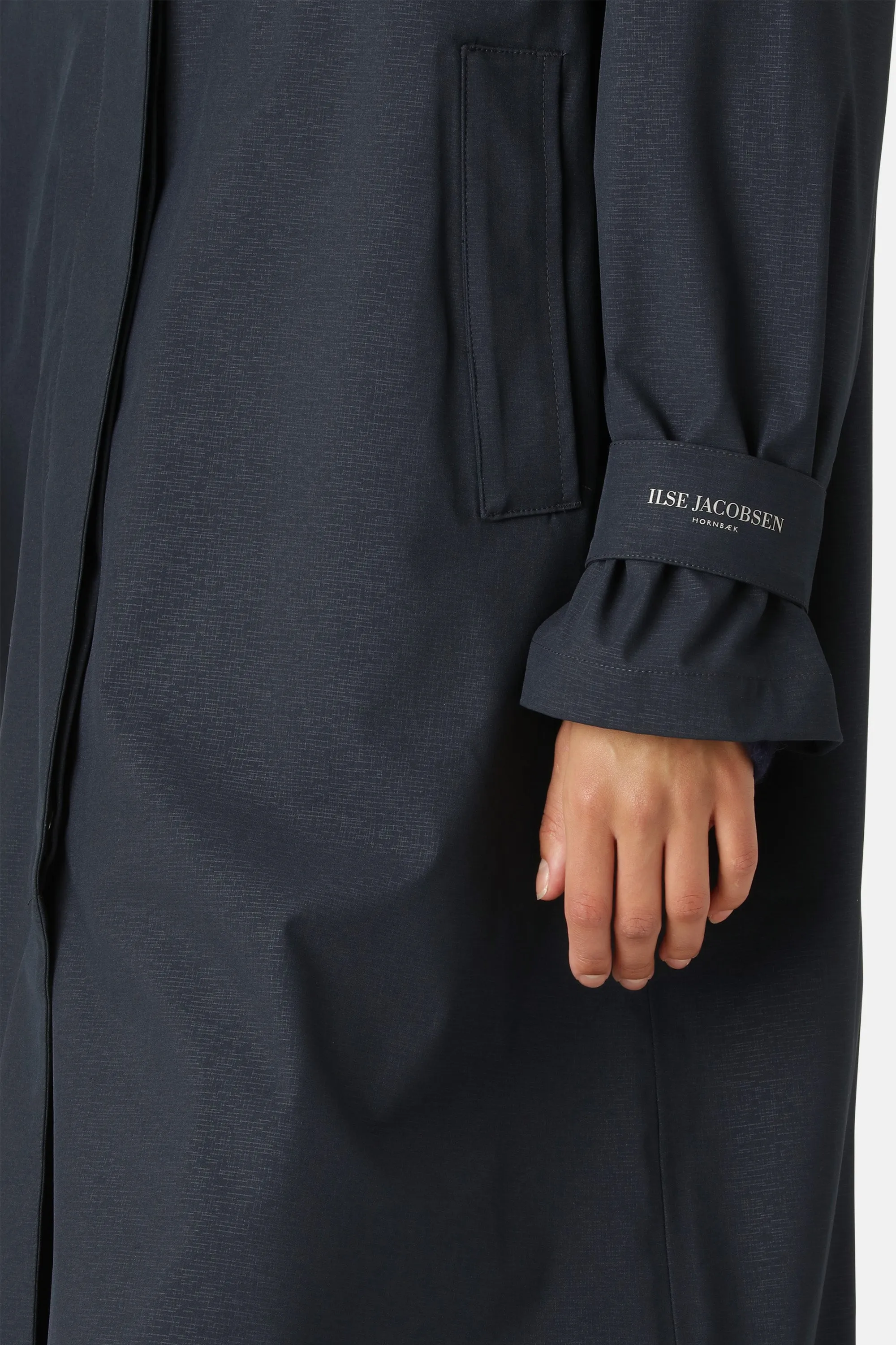 Raincoat - Dark Indigo sold by Ilse Jacobsen product image thumbnail 2