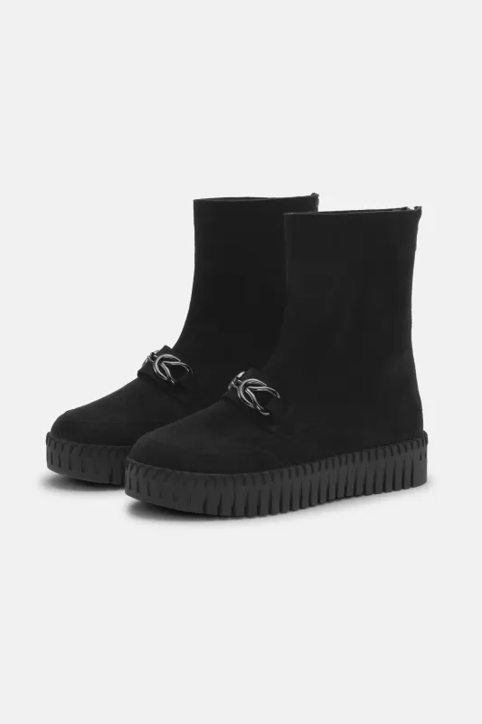 Long Chelsea Boots - Black Black sold by Ilse Jacobsen