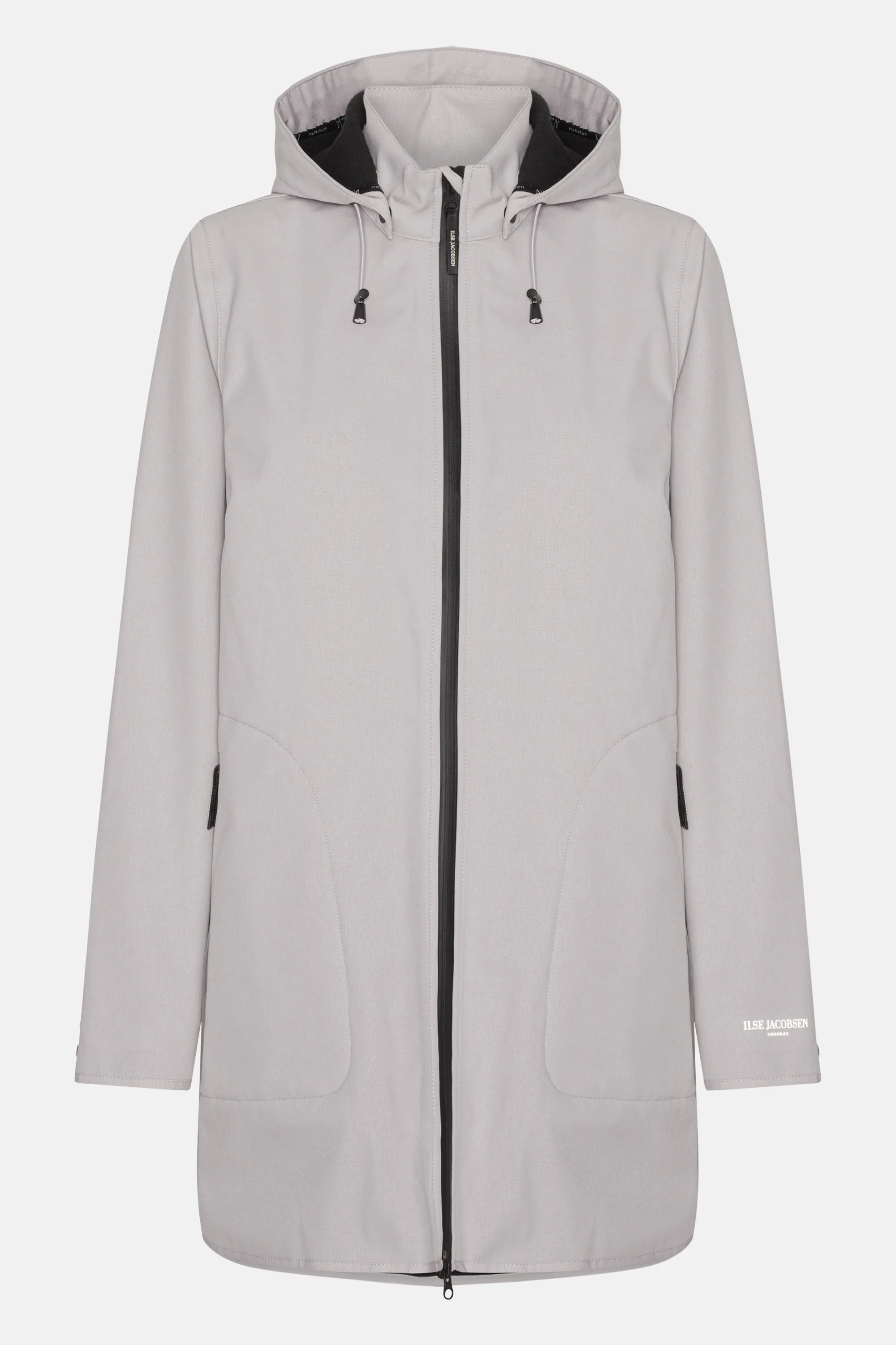 Softshell Raincoat A-line - Concrete sold by Ilse Jacobsen