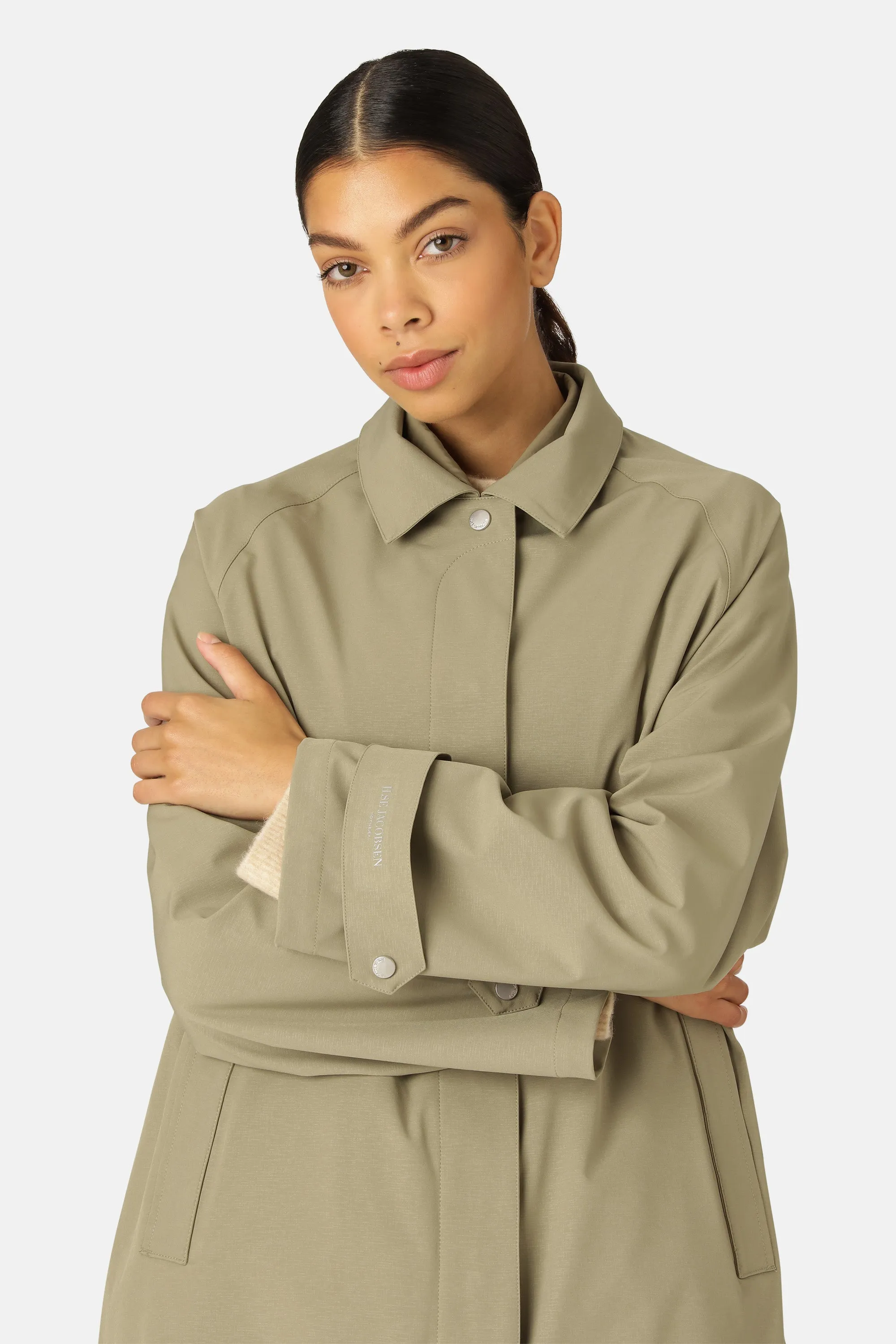 Raincoat - Sage sold by Ilse Jacobsen product image thumbnail 2