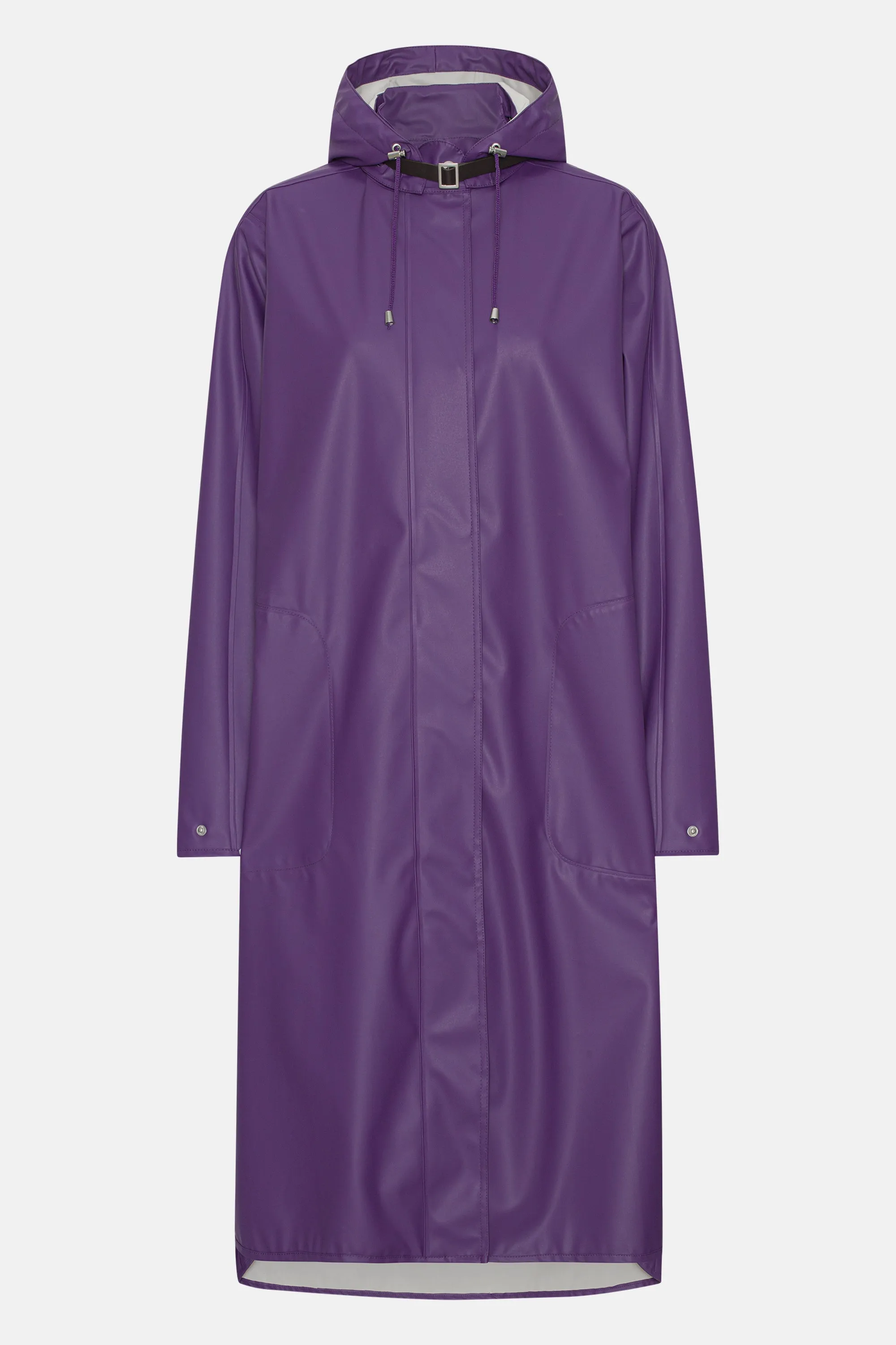Long Light Raincoat - Purple Rain sold by Ilse Jacobsen product image thumbnail 4