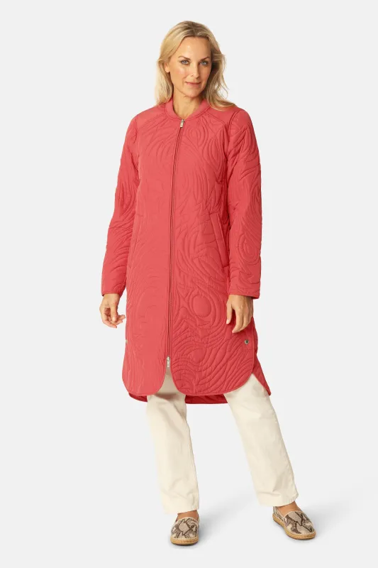 Quilt Jacket - Baked Apple sold by Ilse Jacobsen