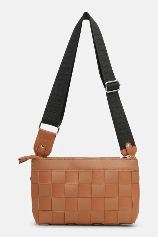 Braided Cross-Body - Cognac sold by Ilse Jacobsen