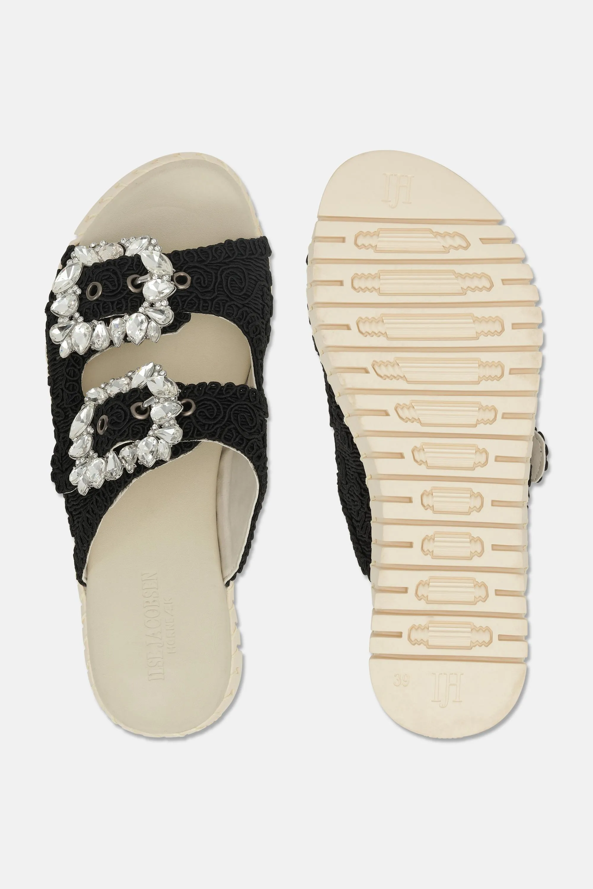 Tulip Sandal - Black Pearled Ivory sold by Ilse Jacobsen product image thumbnail 4
