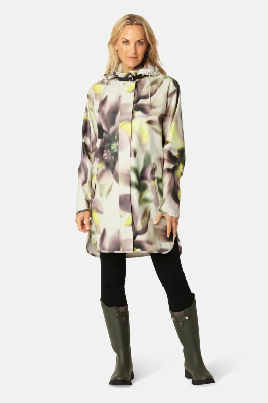 Raincoat - Light Photoristic Flower sold by Ilse Jacobsen