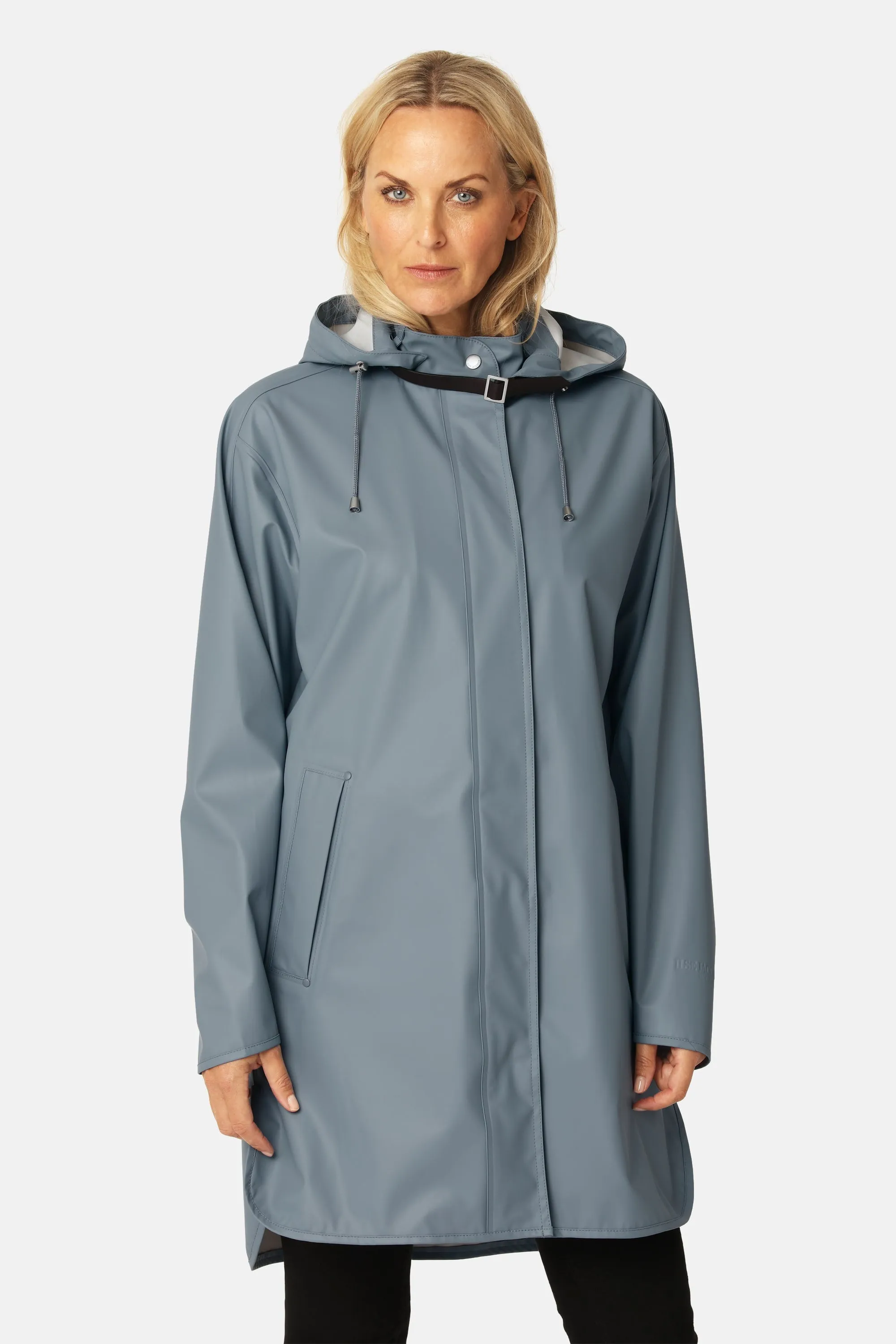 Raincoat - Grey Blue sold by Ilse Jacobsen product image thumbnail 2