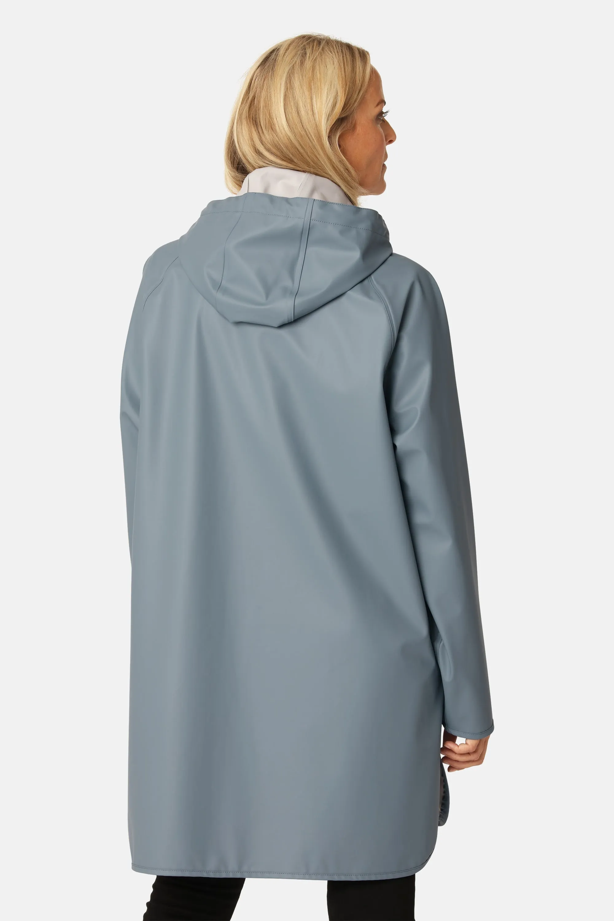 Raincoat - Grey Blue sold by Ilse Jacobsen product image thumbnail 3