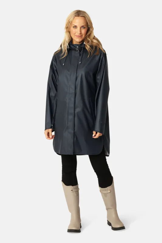 Raincoat - Dark Indigo sold by Ilse Jacobsen