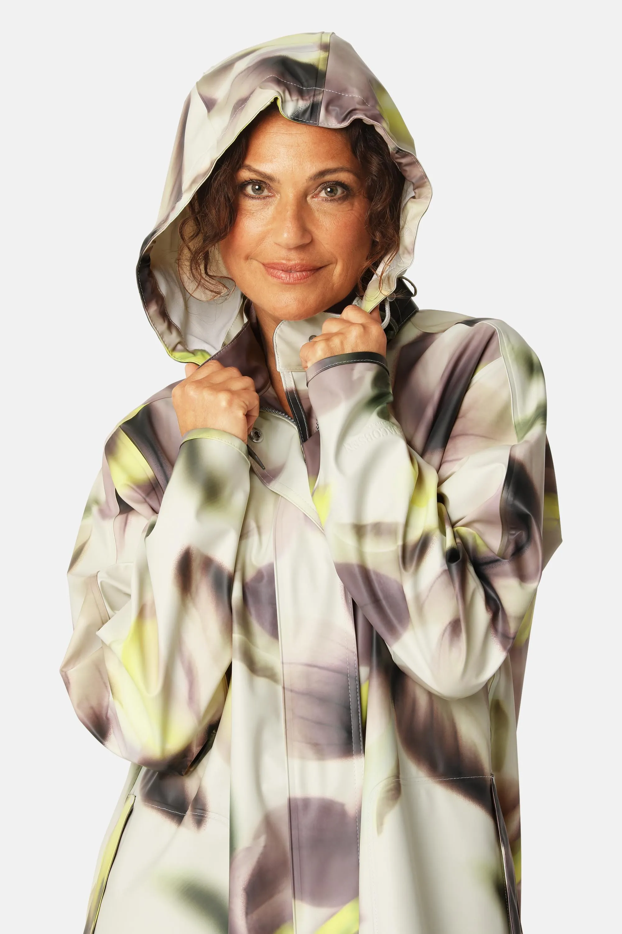 Raincoat - Light Photoristic Flower sold by Ilse Jacobsen product image thumbnail 5