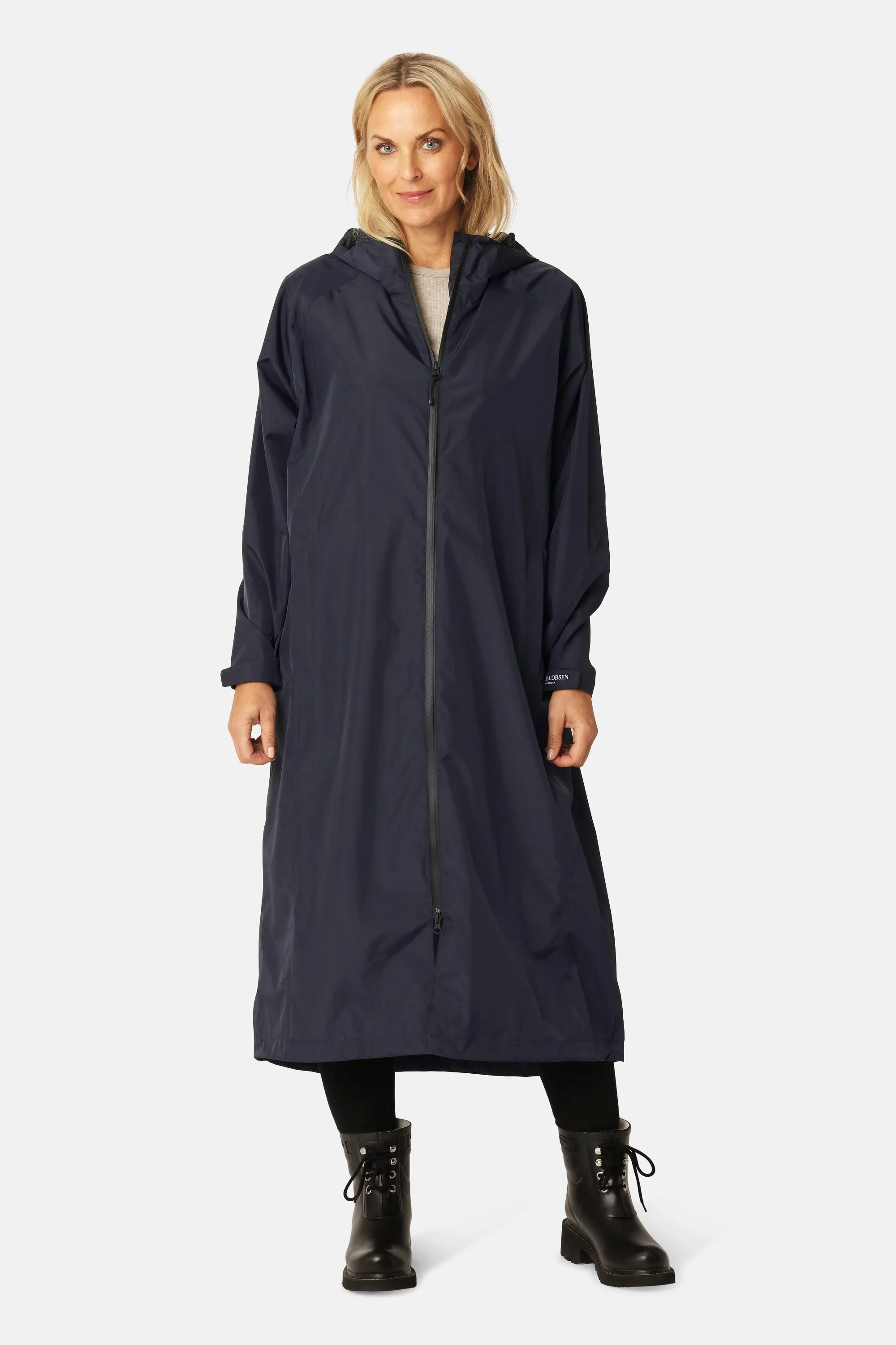 Raincoat - Dark Indigo sold by Ilse Jacobsen