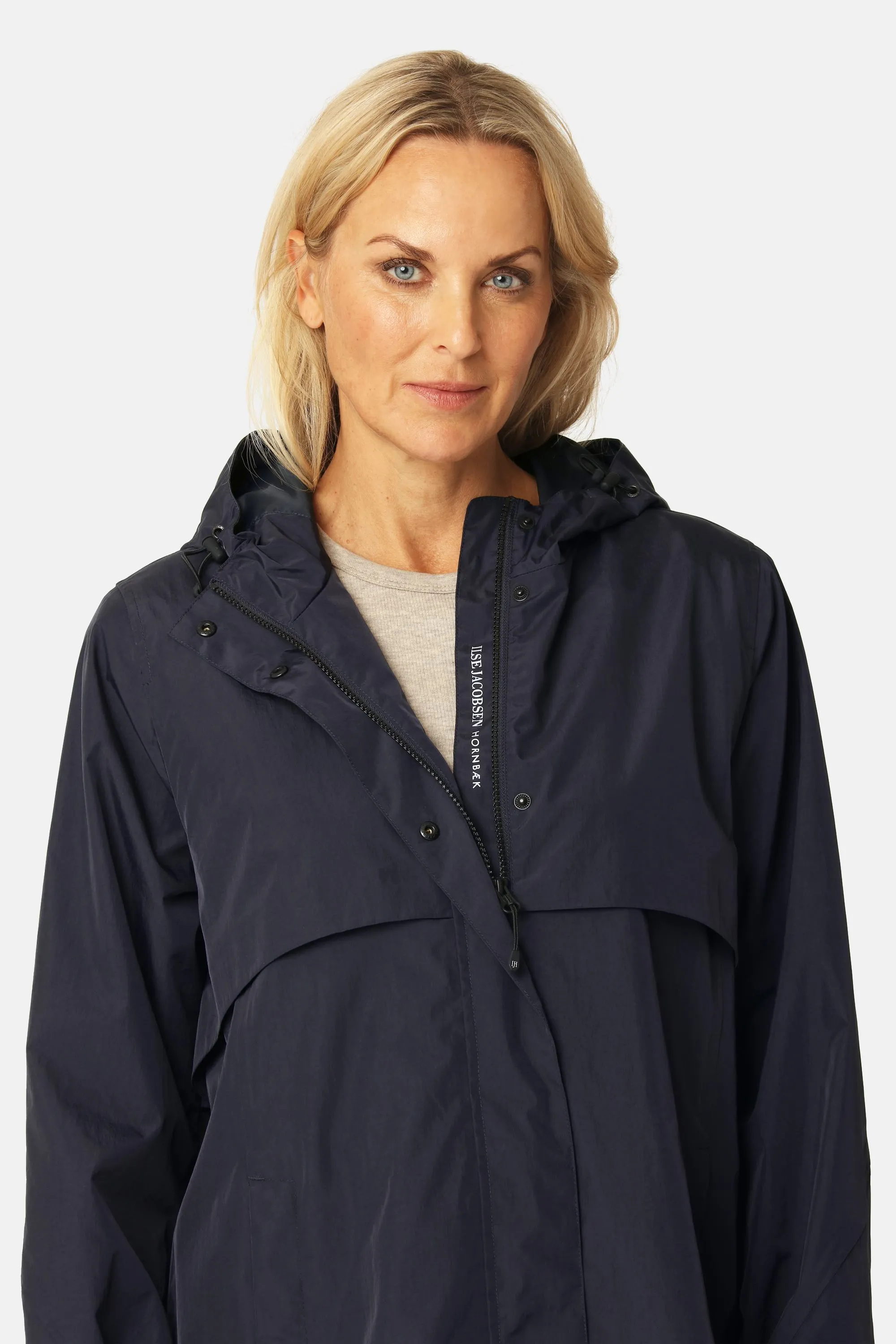 Raincoat - Dark Indigo sold by Ilse Jacobsen product image thumbnail 4