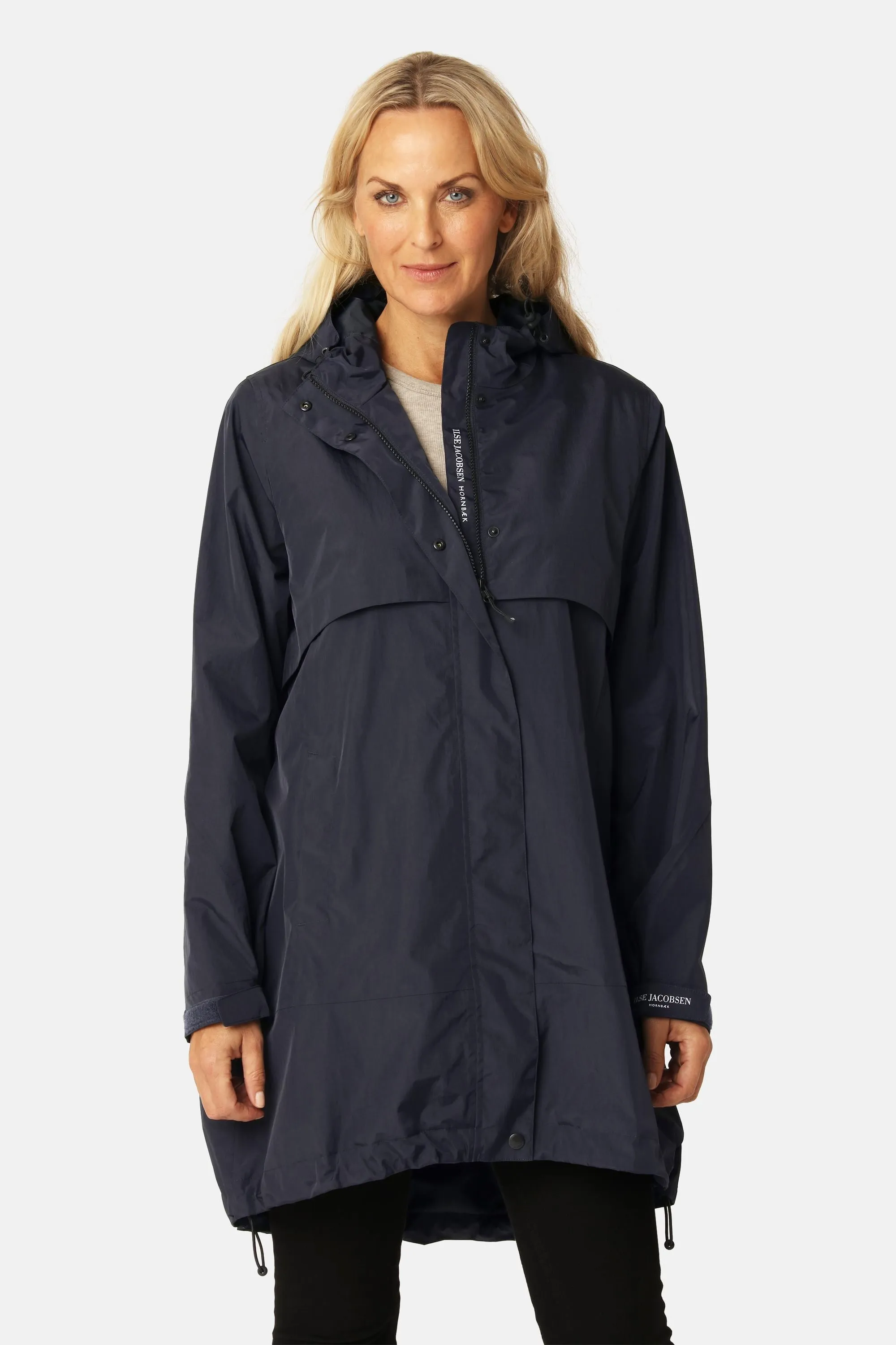 Raincoat - Dark Indigo sold by Ilse Jacobsen product image thumbnail 2