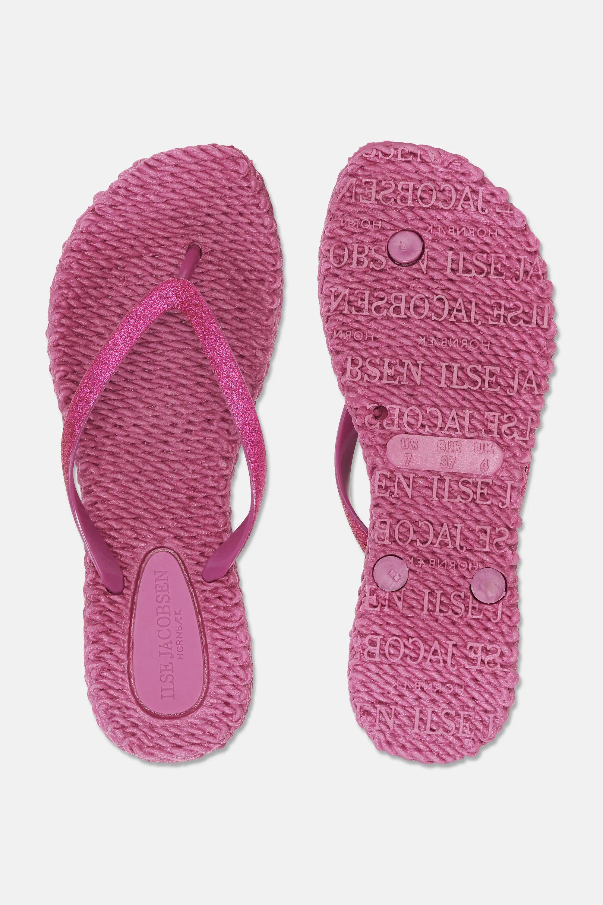 Flip-flops Glitter - Magenta Haze sold by Ilse Jacobsen product image thumbnail 4