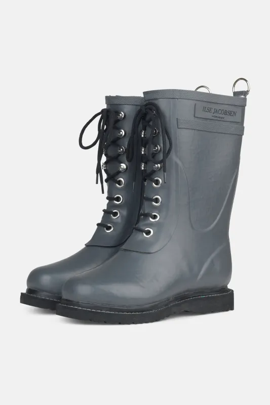 3/4 Rubber Boots - Grey sold by Ilse Jacobsen