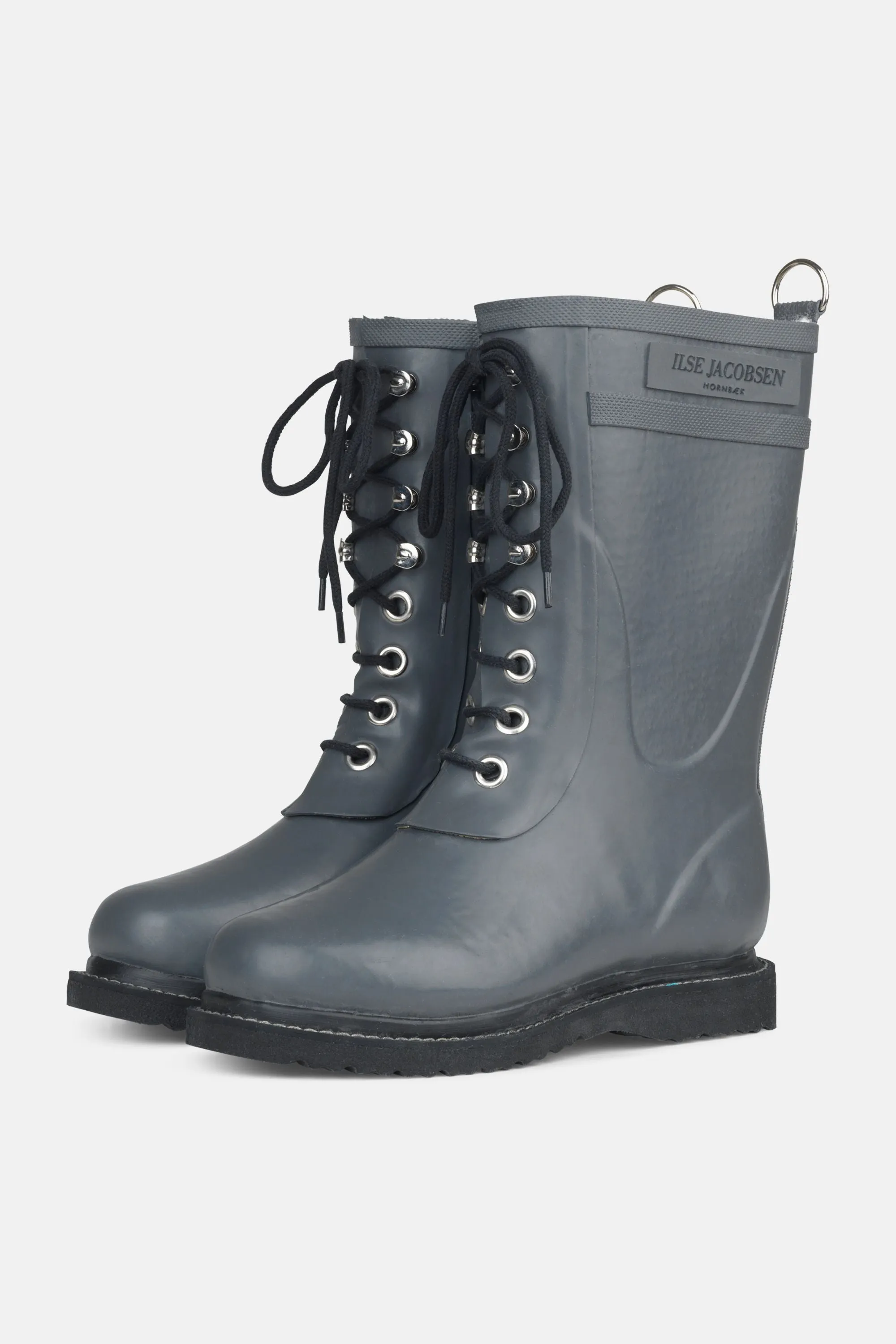3/4 Rubber Boots - Grey sold by Ilse Jacobsen