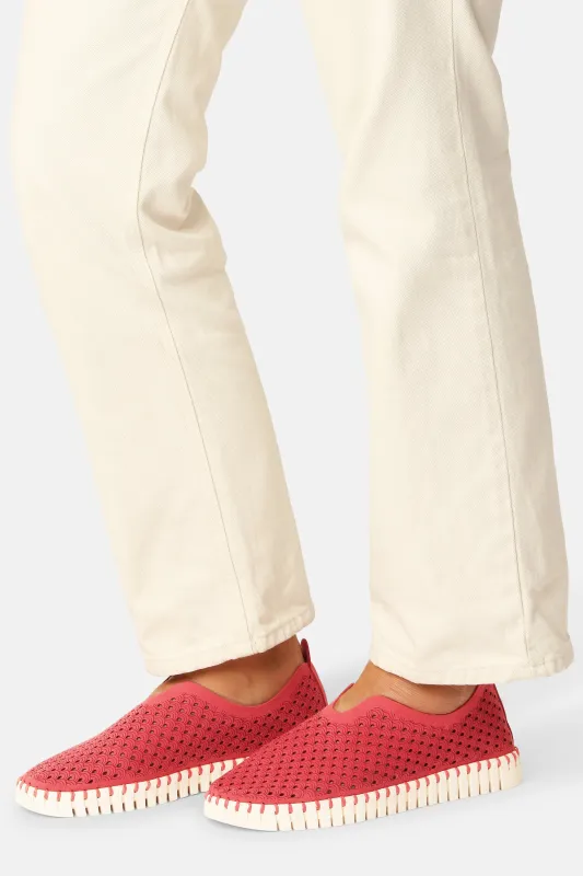 Tulip Flats - Baked Apple Pearled Ivory made by Ilse Jacobsen