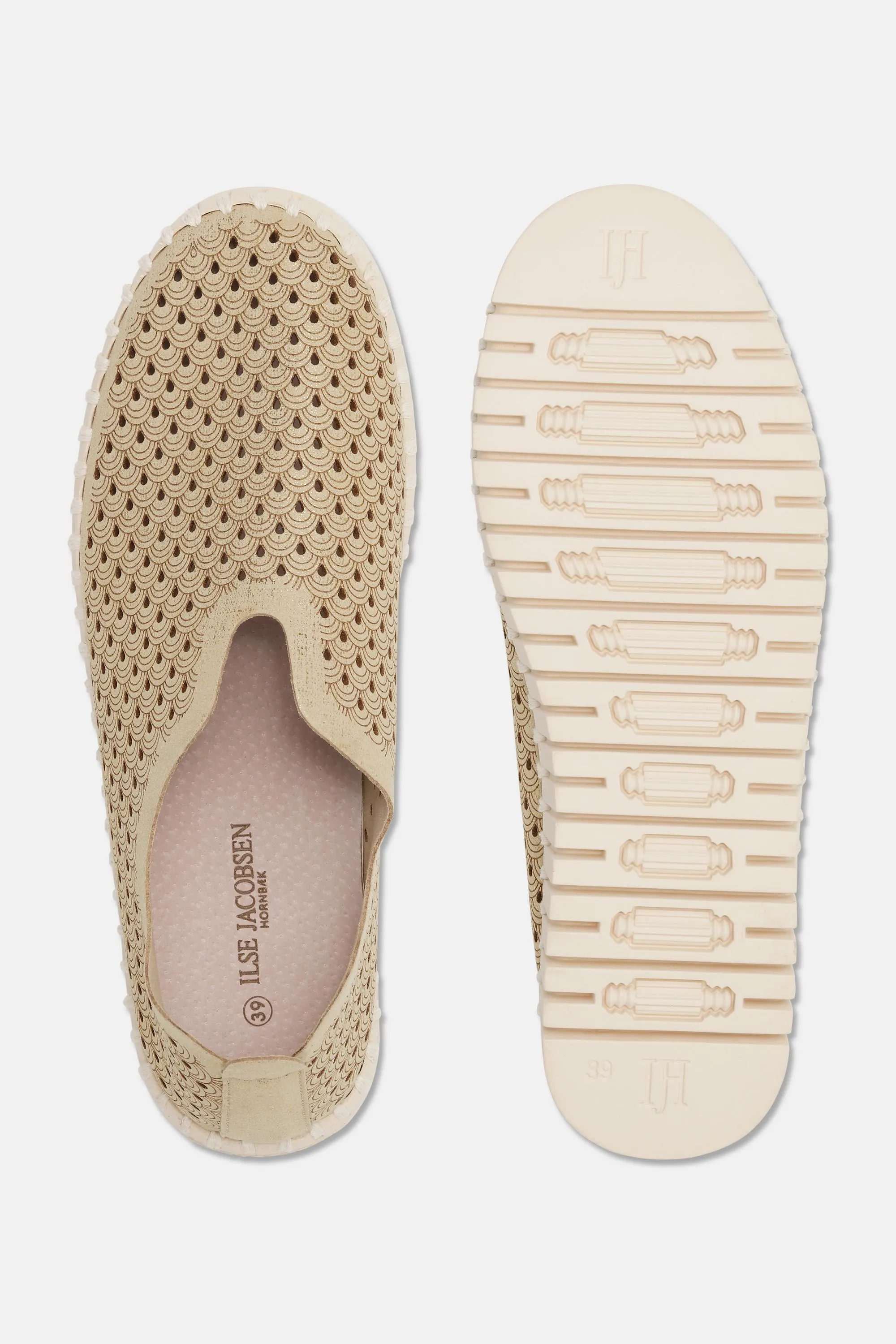 Tulip Glitter - Platin Pearled Ivory sold by Ilse Jacobsen product image thumbnail 4