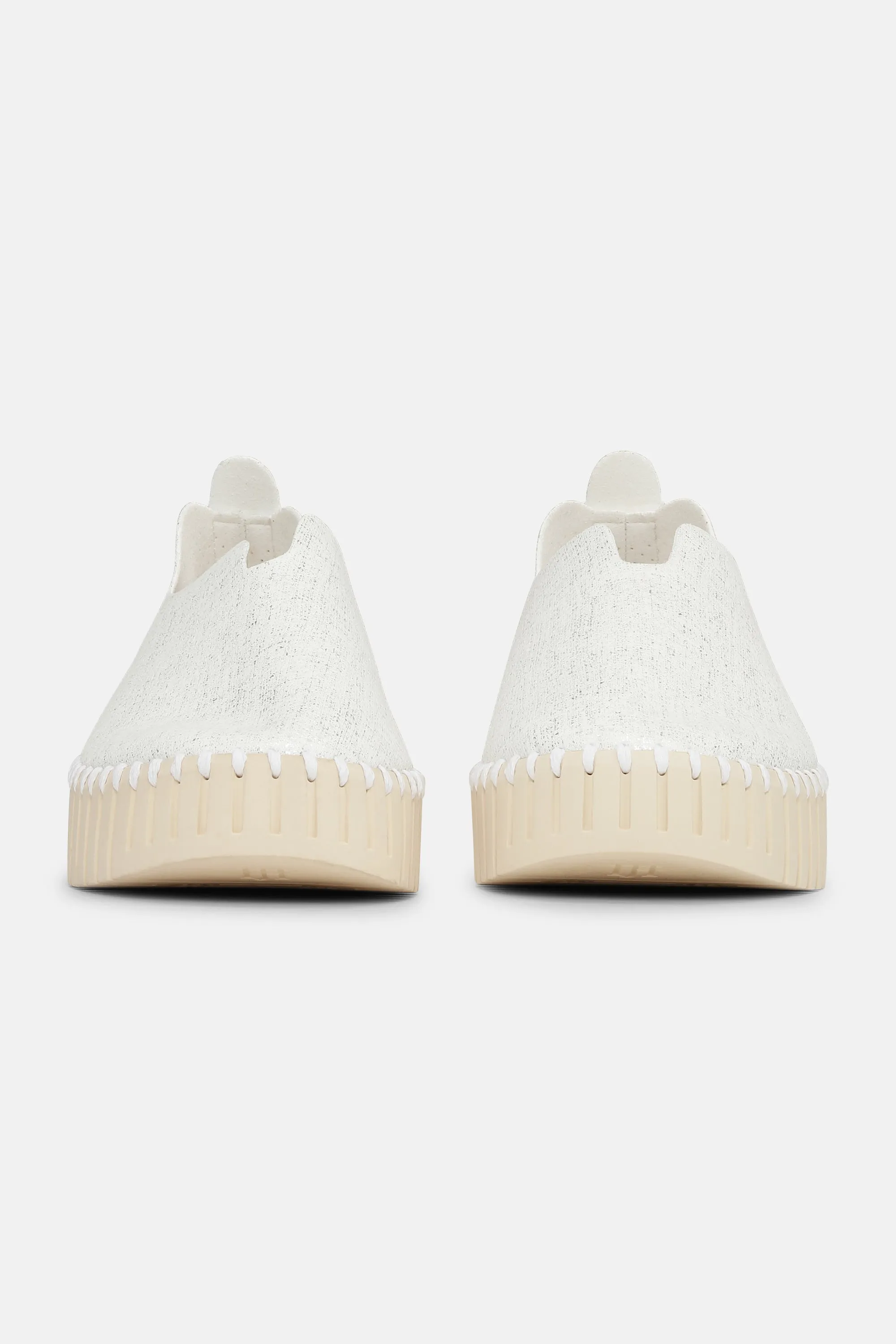 Platform Tulip Sko Glitter - White Pearled Ivory sold by Ilse Jacobsen product image thumbnail 5