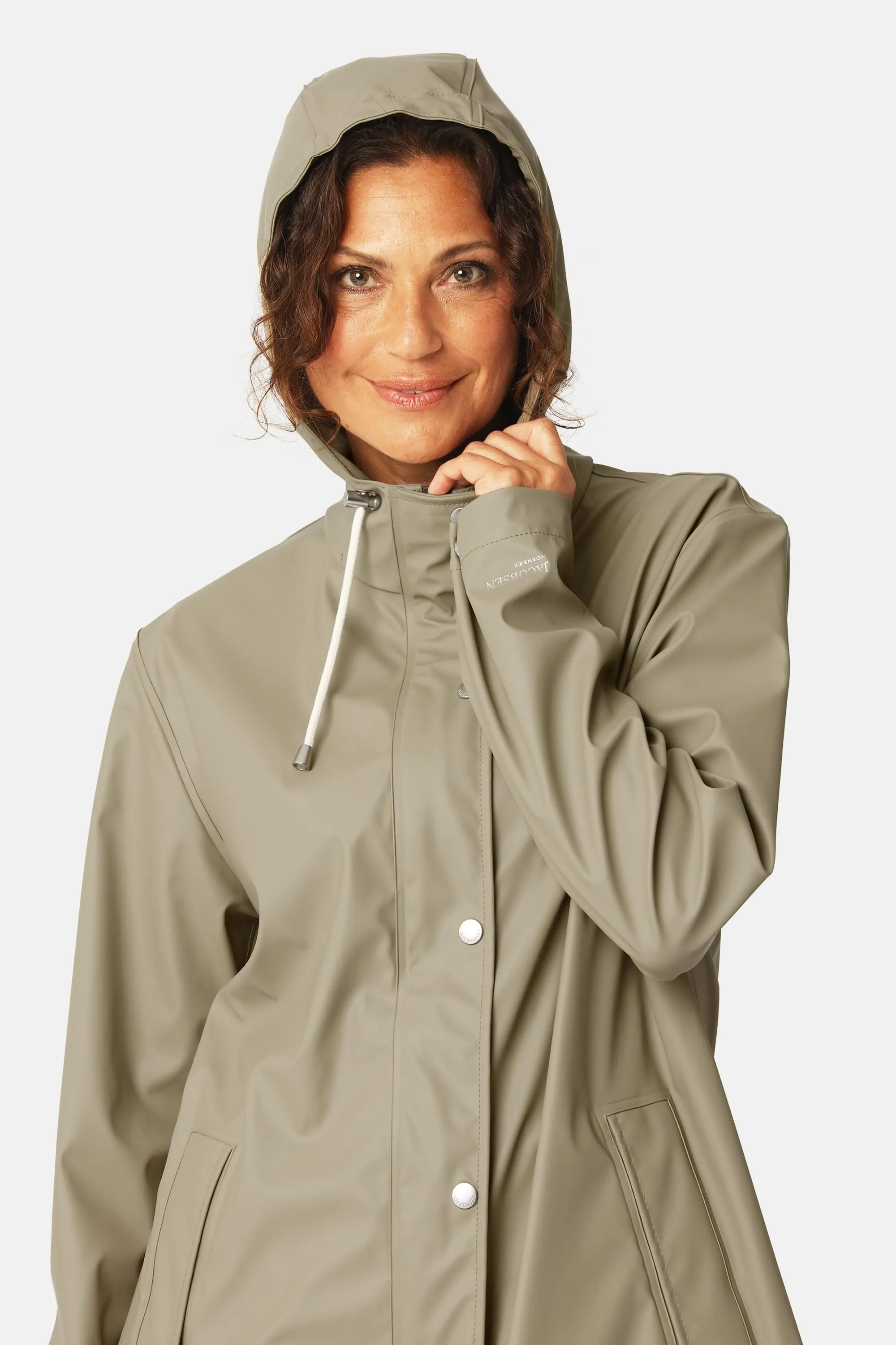 Light Raincoat - Coriander sold by Ilse Jacobsen product image thumbnail 4