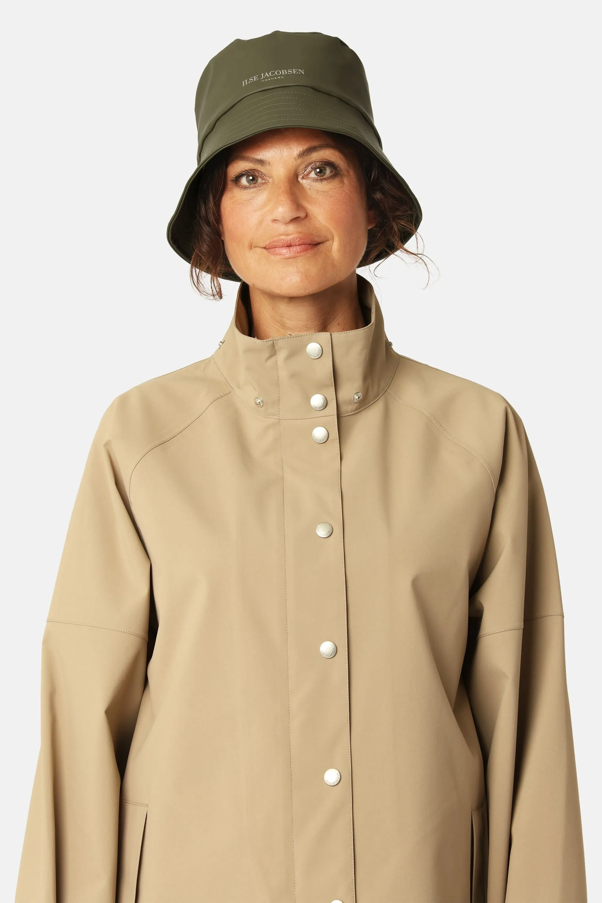 Rain Hat - Army sold by Ilse Jacobsen product image thumbnail 3