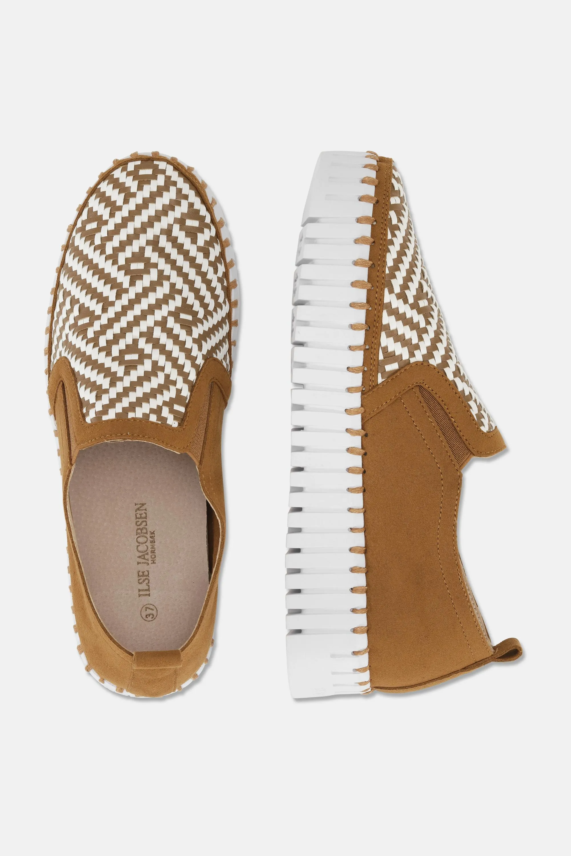 Platform Tulip Flats - Cashew White sold by Ilse Jacobsen product image thumbnail 4