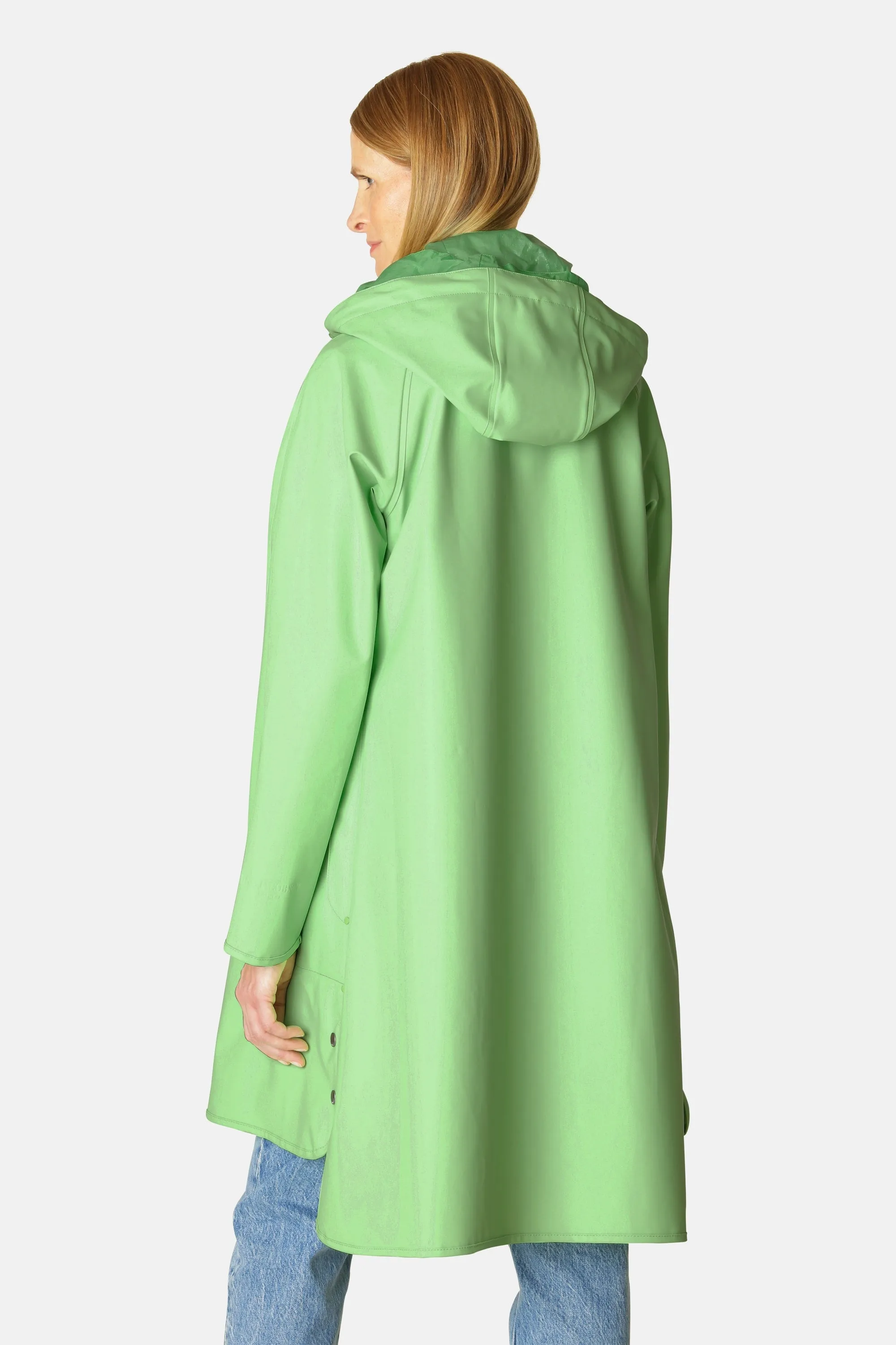 Light Raincoat - Bright Green sold by Ilse Jacobsen product image thumbnail 3