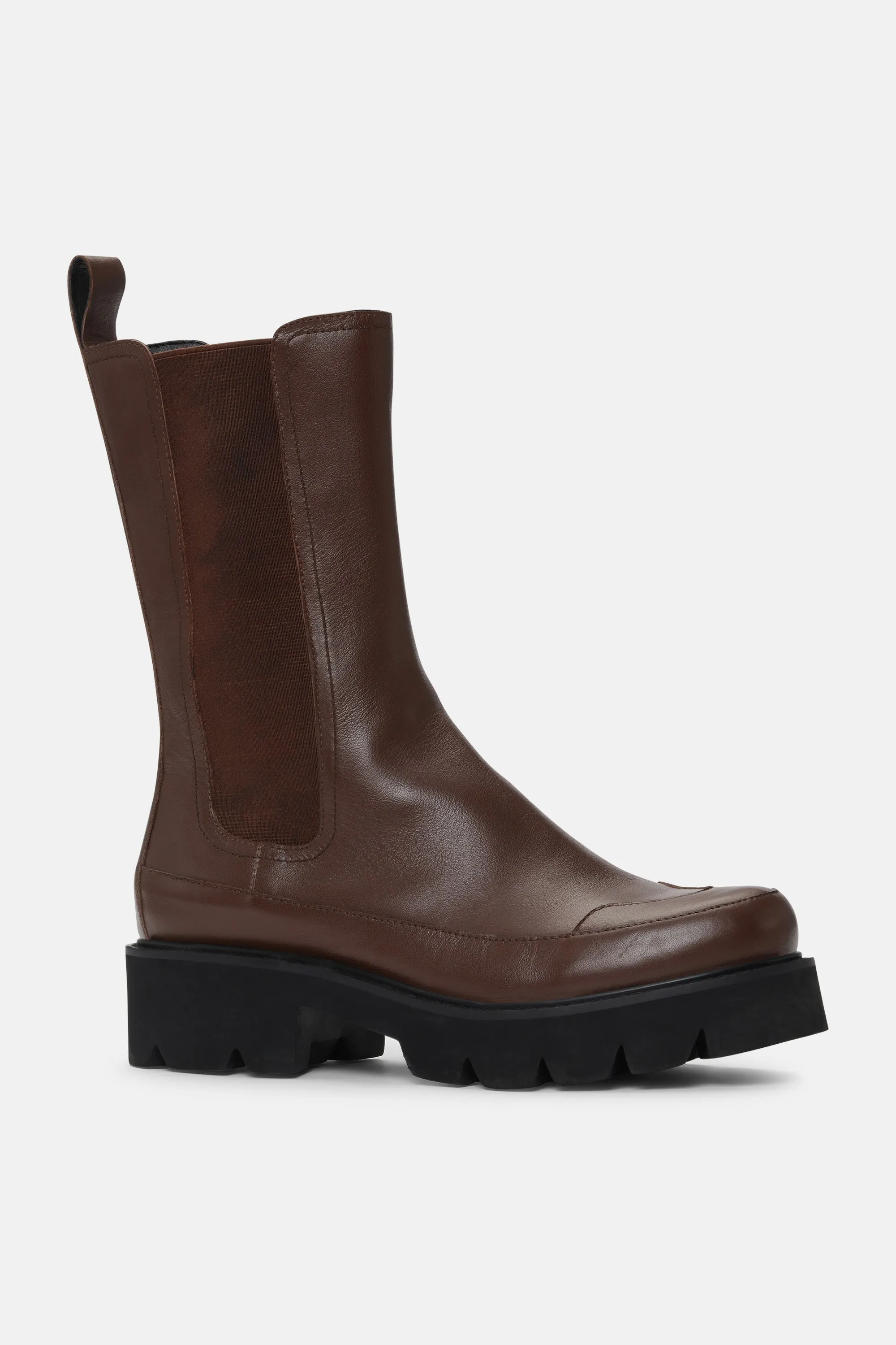 Calf Length Boots - Dark Cognac sold by Ilse Jacobsen product image thumbnail 3