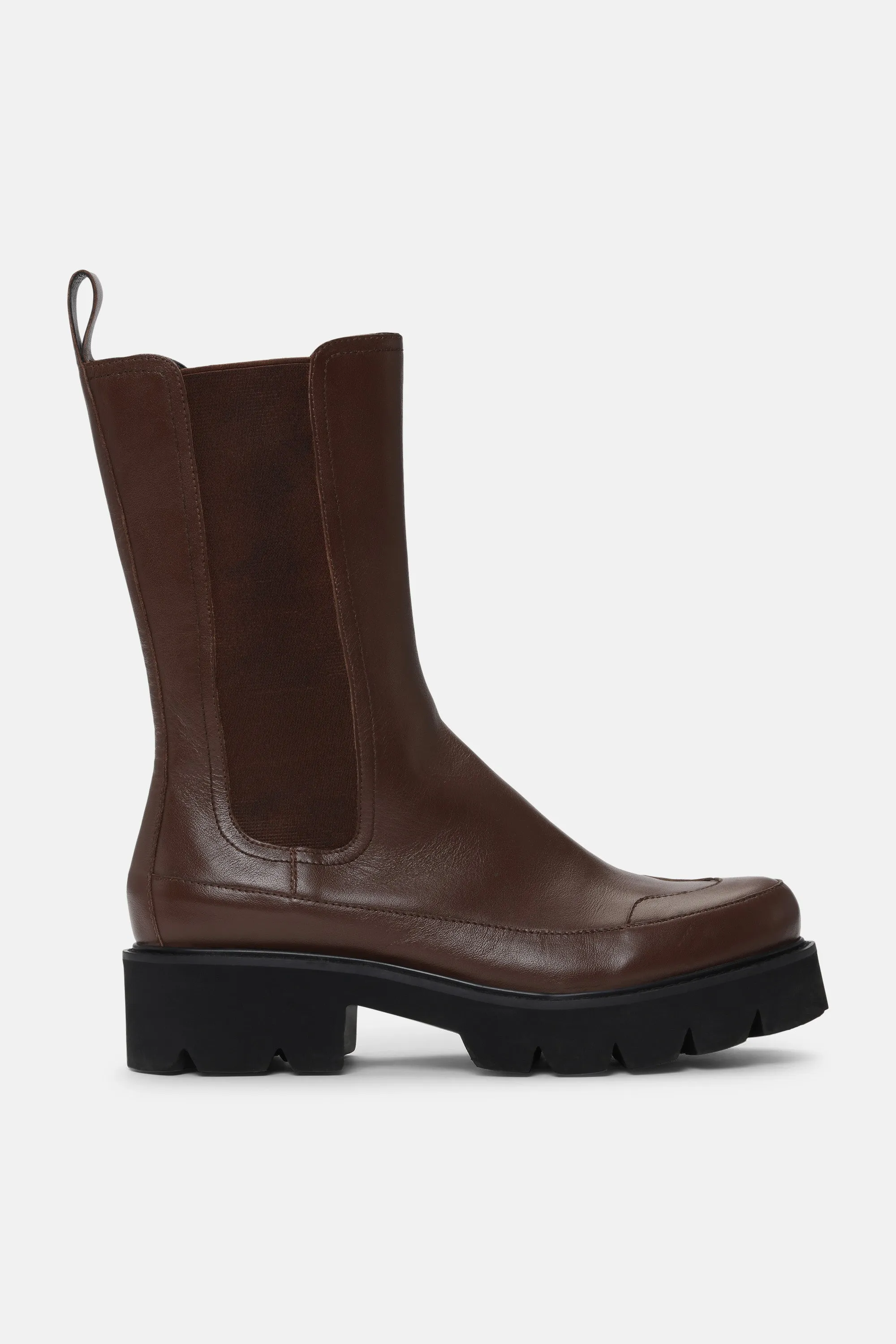 Calf Length Boots - Dark Cognac sold by Ilse Jacobsen product image thumbnail 2