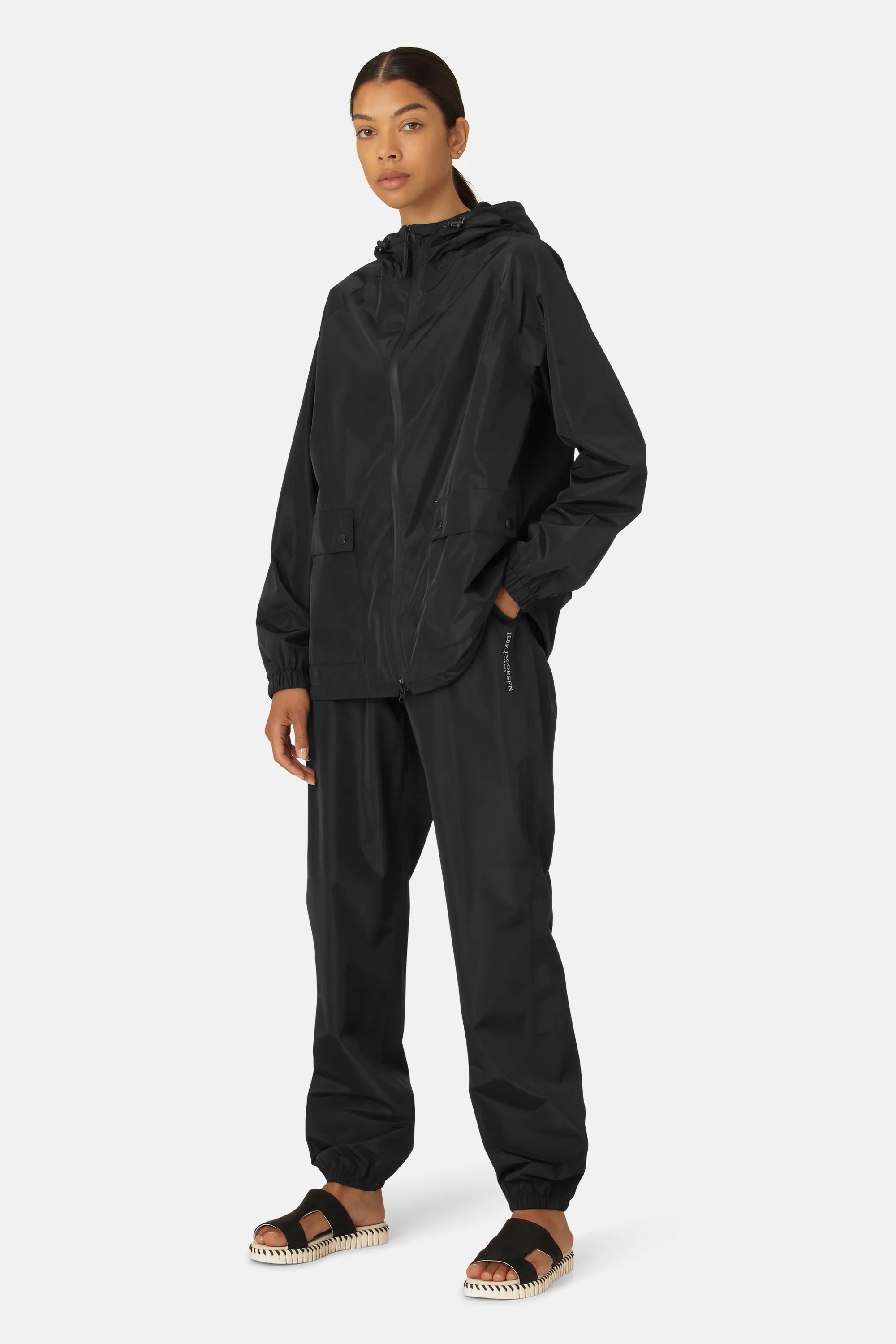 Rain Jacket - Black sold by Ilse Jacobsen