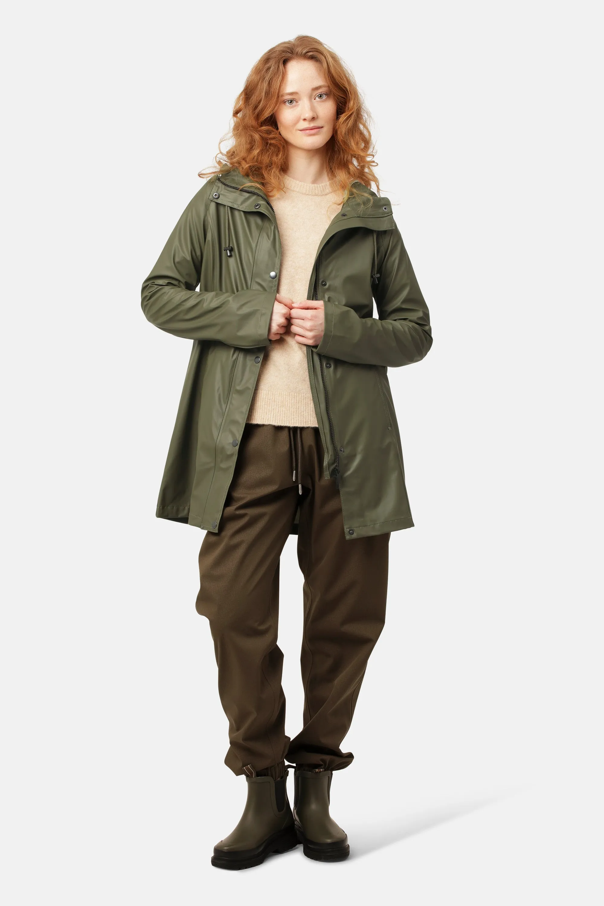 Raincoat - Army sold by Ilse Jacobsen