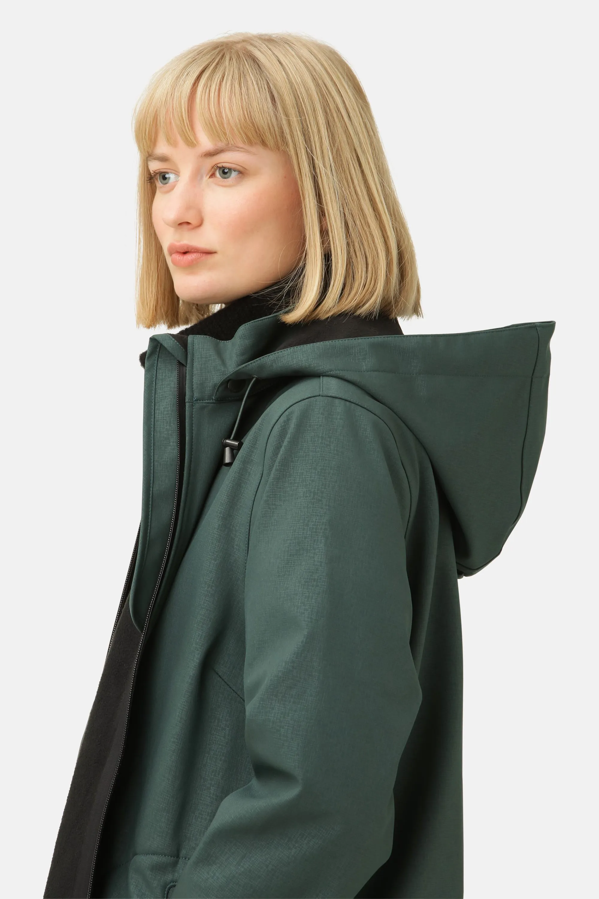 Softshell Raincoat A-line - Beetle sold by Ilse Jacobsen product image thumbnail 3