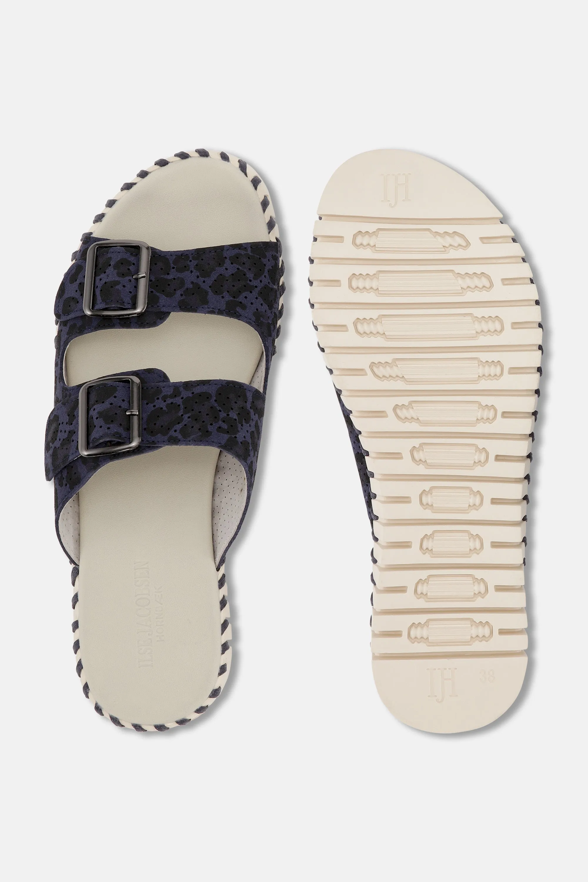 Sandals - Navy sold by Ilse Jacobsen product image thumbnail 4