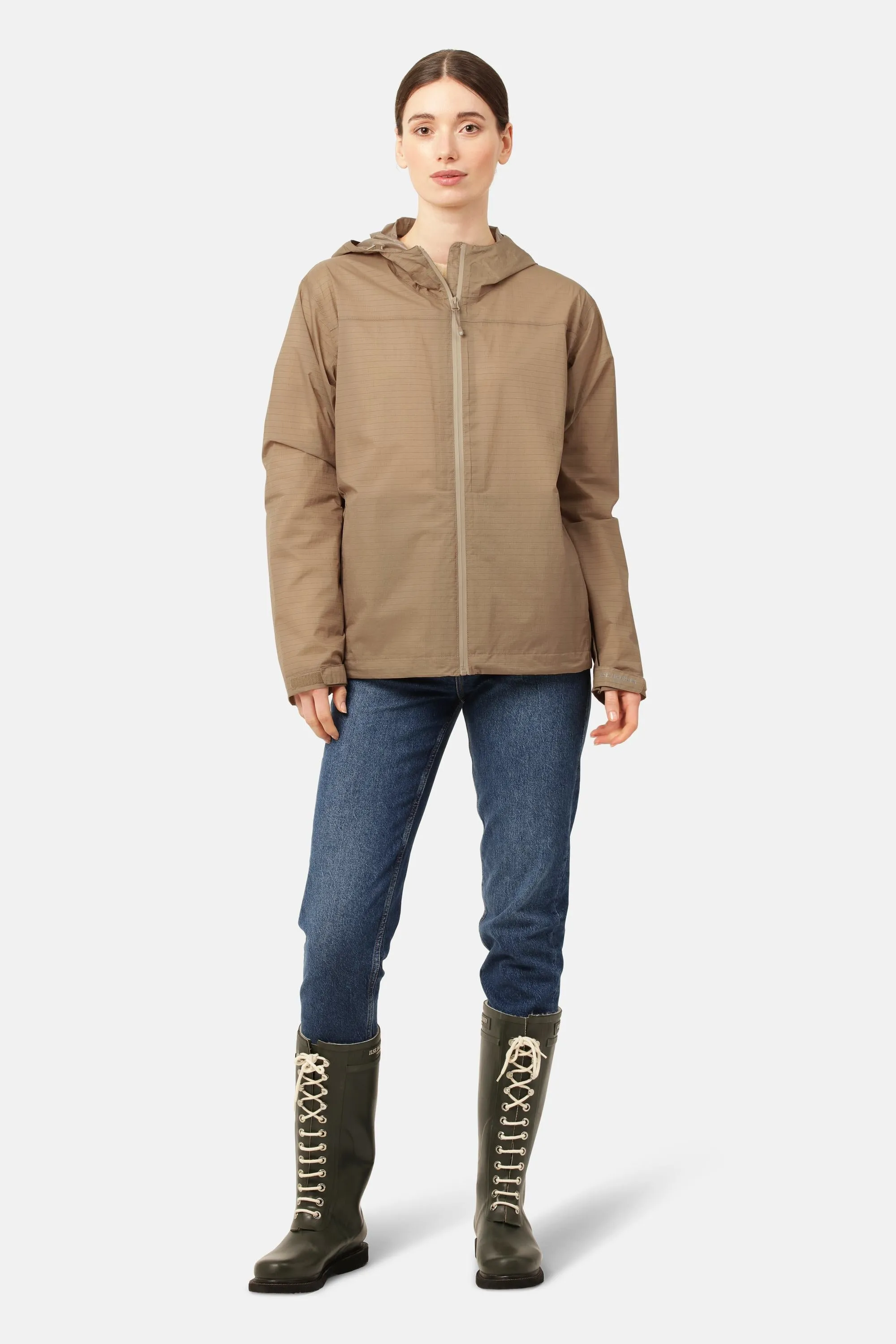 Windbreaker Rain Jacket - Incense sold by Ilse Jacobsen