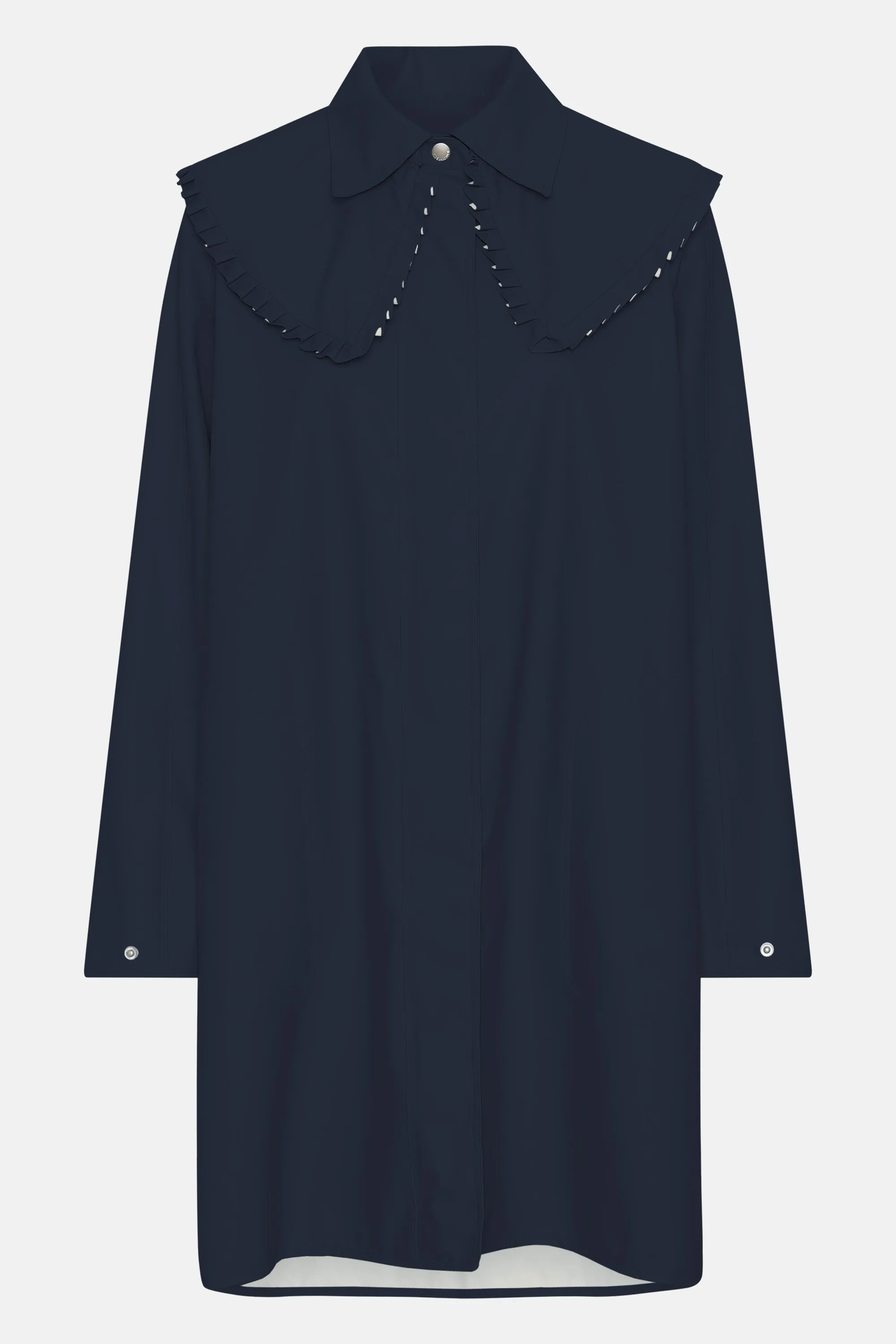 Raincoat - Dark Indigo sold by Ilse Jacobsen product image thumbnail 3