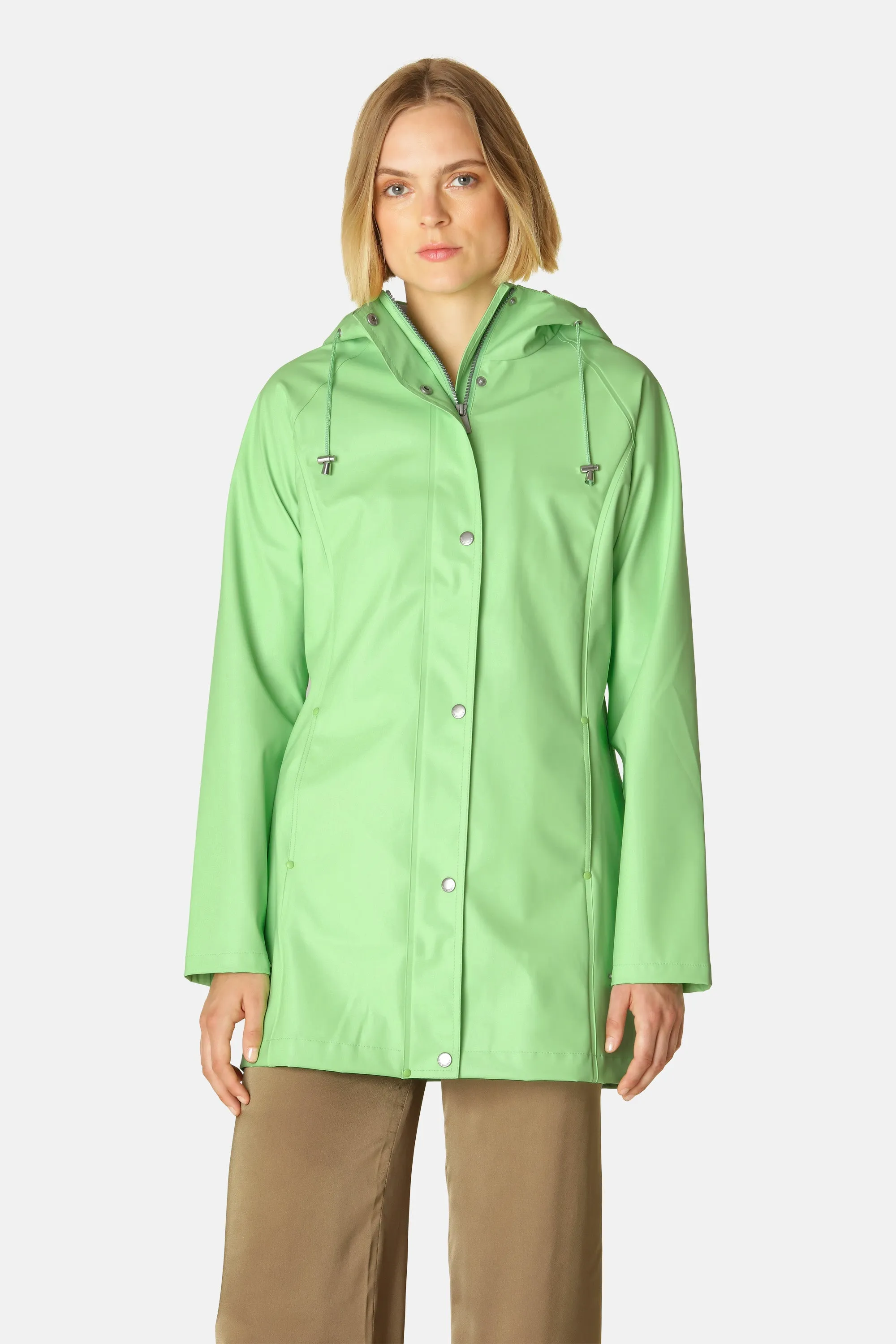 Raincoat - Bright Green sold by Ilse Jacobsen product image thumbnail 2